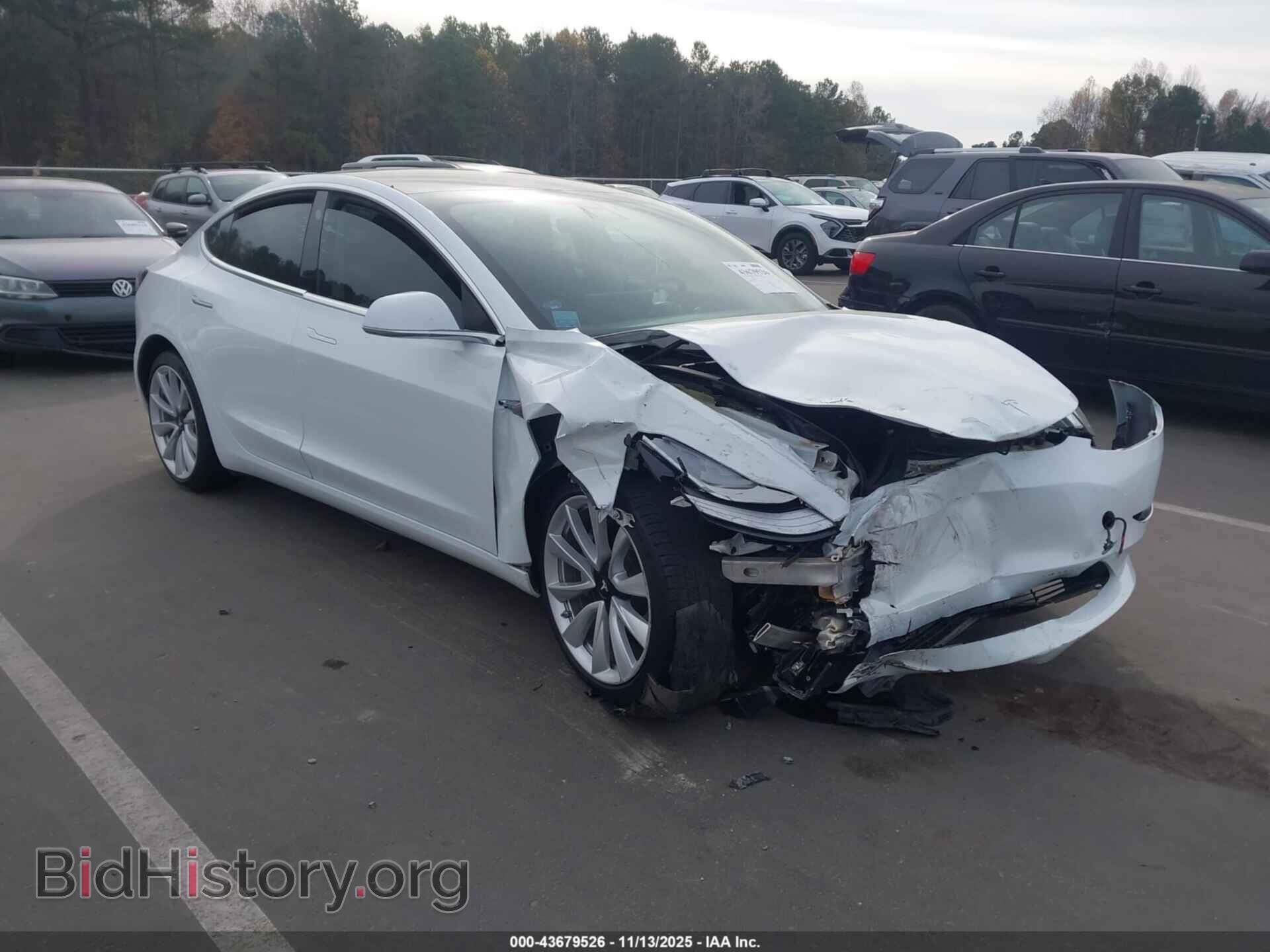 Photo 5YJ3E1EB6JF121990 - TESLA MODEL 3 2018