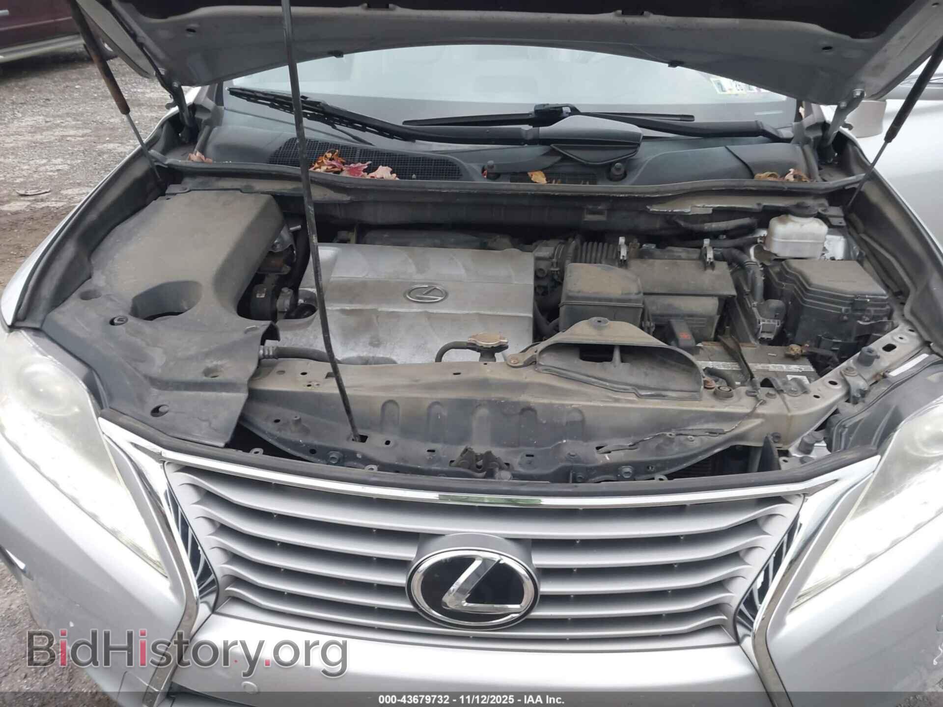 2014 LEXUS RX 350 - VIN: 2T2BK1BA2EC243607 - Фото 10
