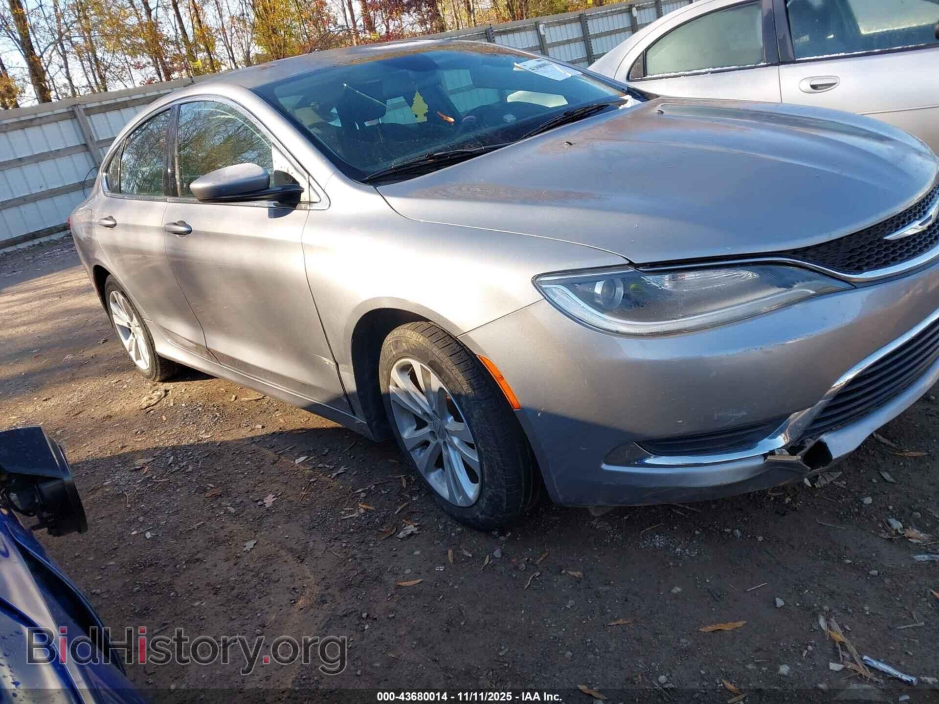 Фотография 1C3CCCAB8FN646828 - CHRYSLER 200 2015
