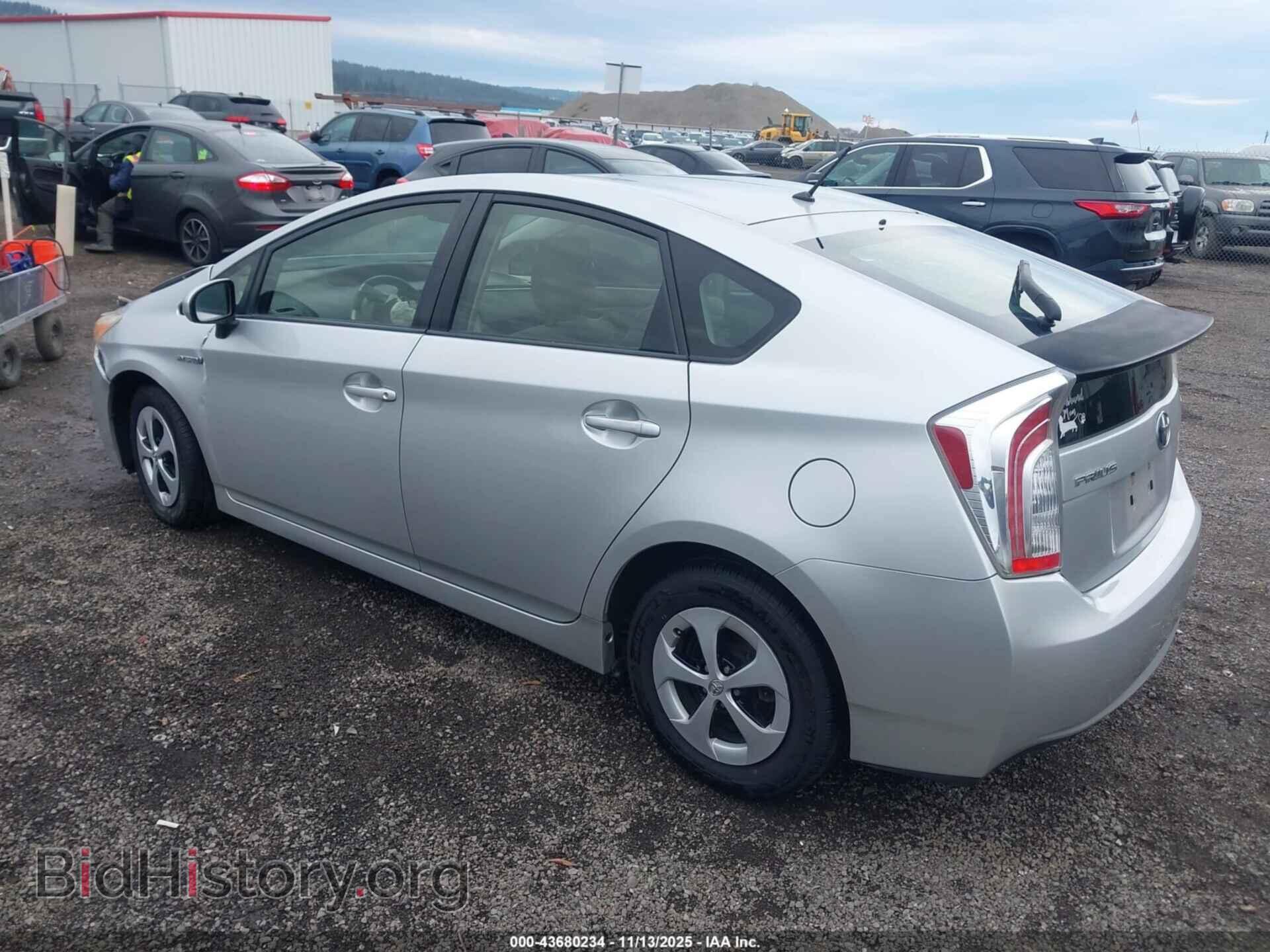 2013 TOYOTA PRIUS - VIN: JTDKN3DU6D5657306 - Фото 3