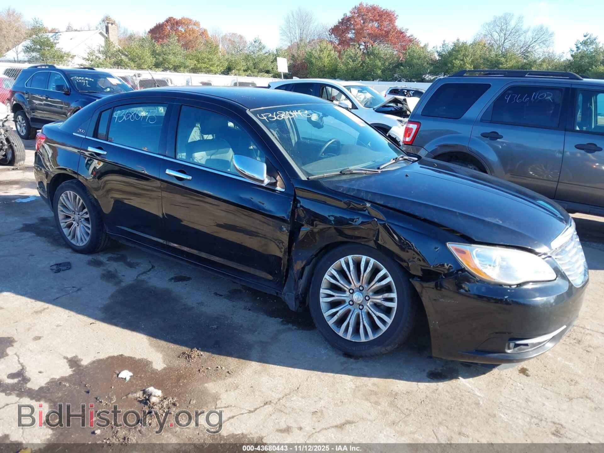 Фотография 1C3CCBCG8DN574772 - CHRYSLER 200 2013