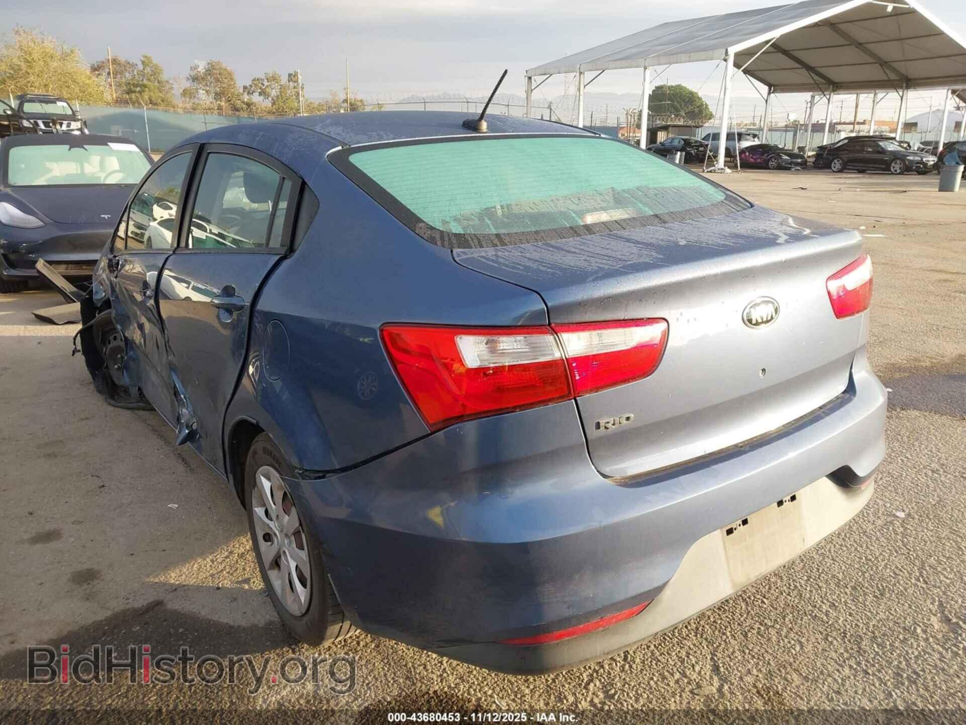2016 KIA RIO - VIN: KNADM4A32G6678078 - Фото 3
