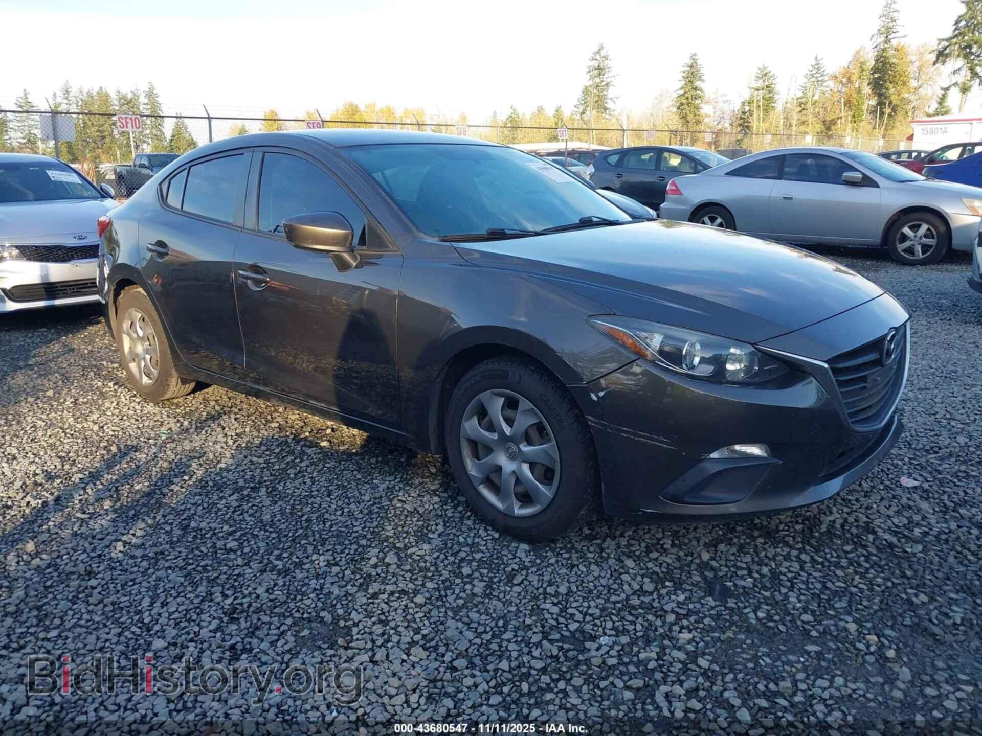 Photo JM1BM1T79G1344877 - MAZDA MAZDA3 2016
