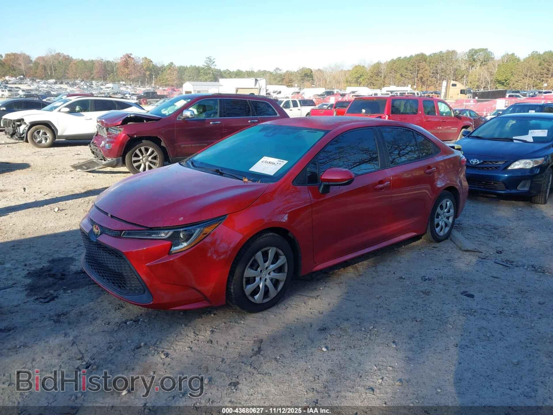 2020 TOYOTA COROLLA - VIN: 5YFEPRAE0LP093709 - Фото 2