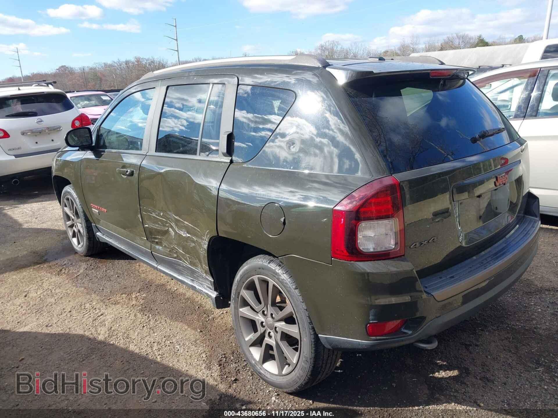 2016 JEEP COMPASS - VIN: 1C4NJDBB1GD809941 - Фото 3