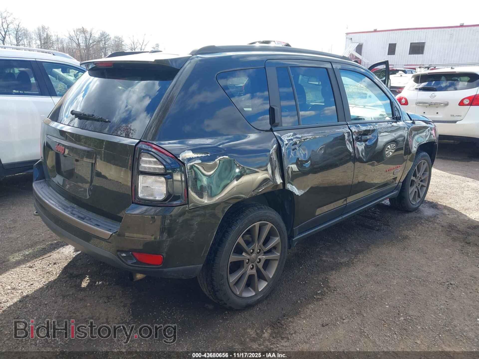 2016 JEEP COMPASS - VIN: 1C4NJDBB1GD809941 - Фото 4