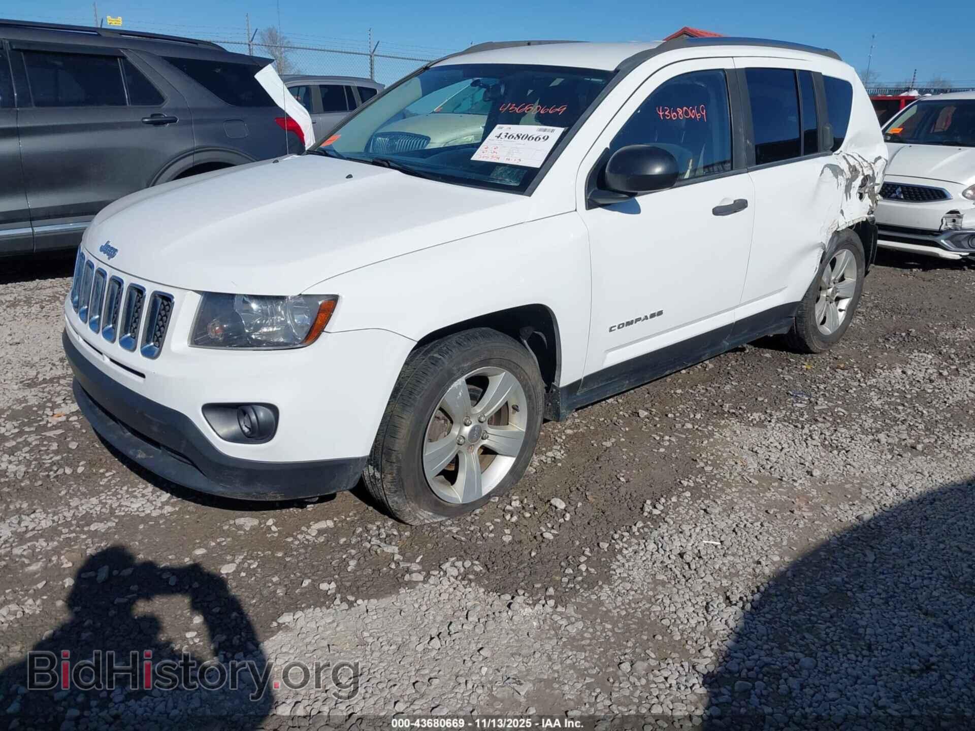 2014 JEEP COMPASS - VIN: 1C4NJDBB6ED833763 - Фото 2