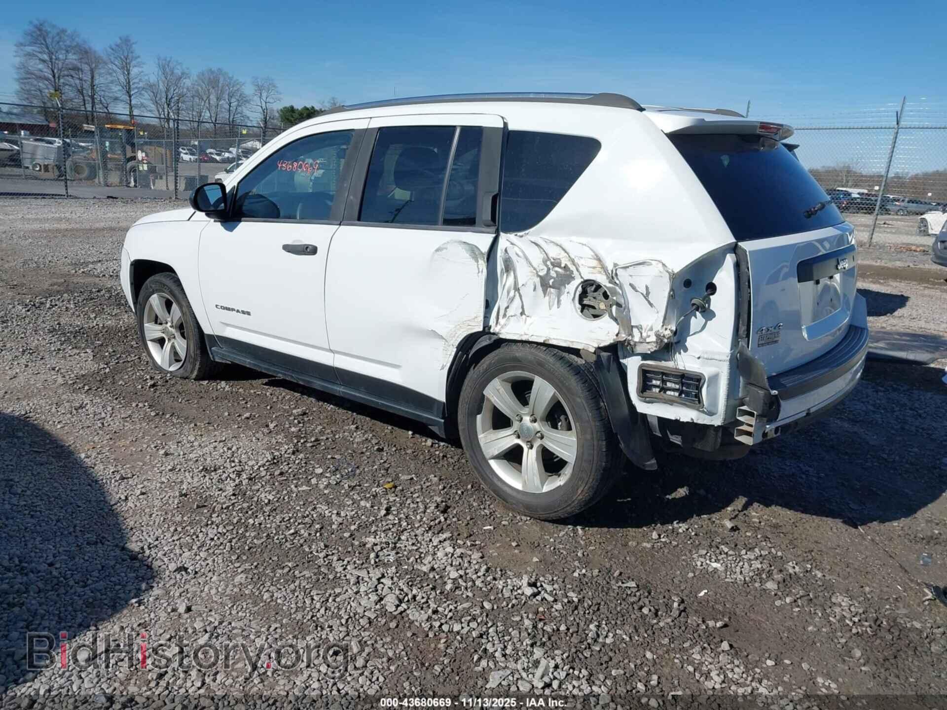 2014 JEEP COMPASS - VIN: 1C4NJDBB6ED833763 - Фото 3