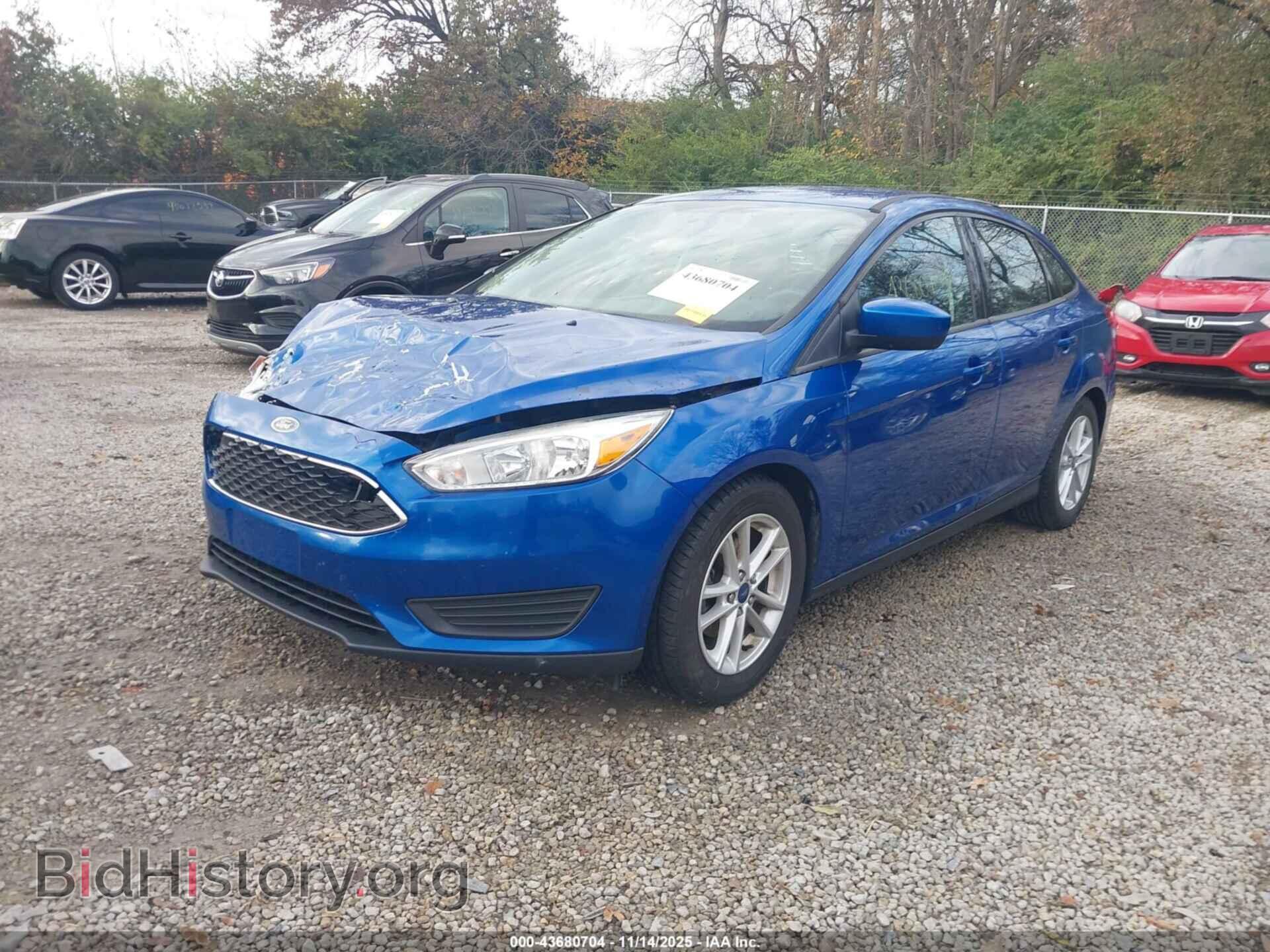 2018 FORD FOCUS - VIN: 1FADP3F27JL328691 - Фото 2