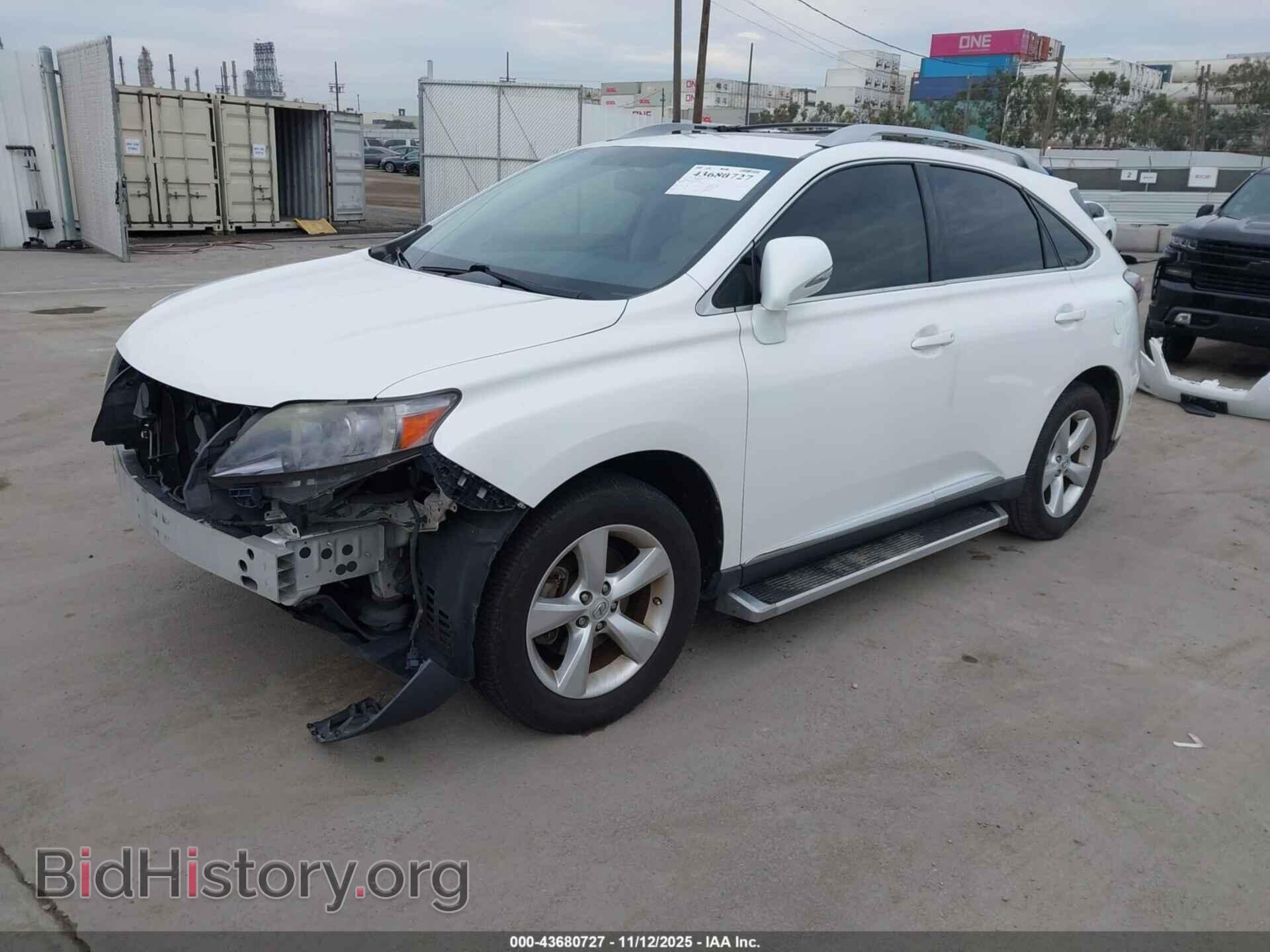 2010 LEXUS RX 350 - VIN: 2T2ZK1BA1AC018328 - Фото 2