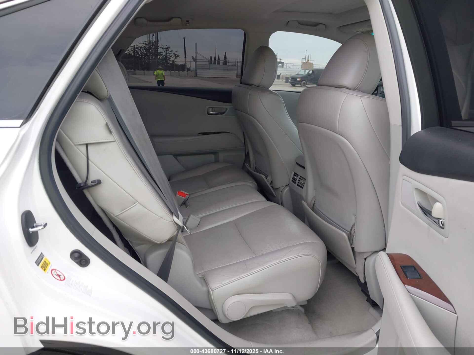 2010 LEXUS RX 350 - VIN: 2T2ZK1BA1AC018328 - Фото 8