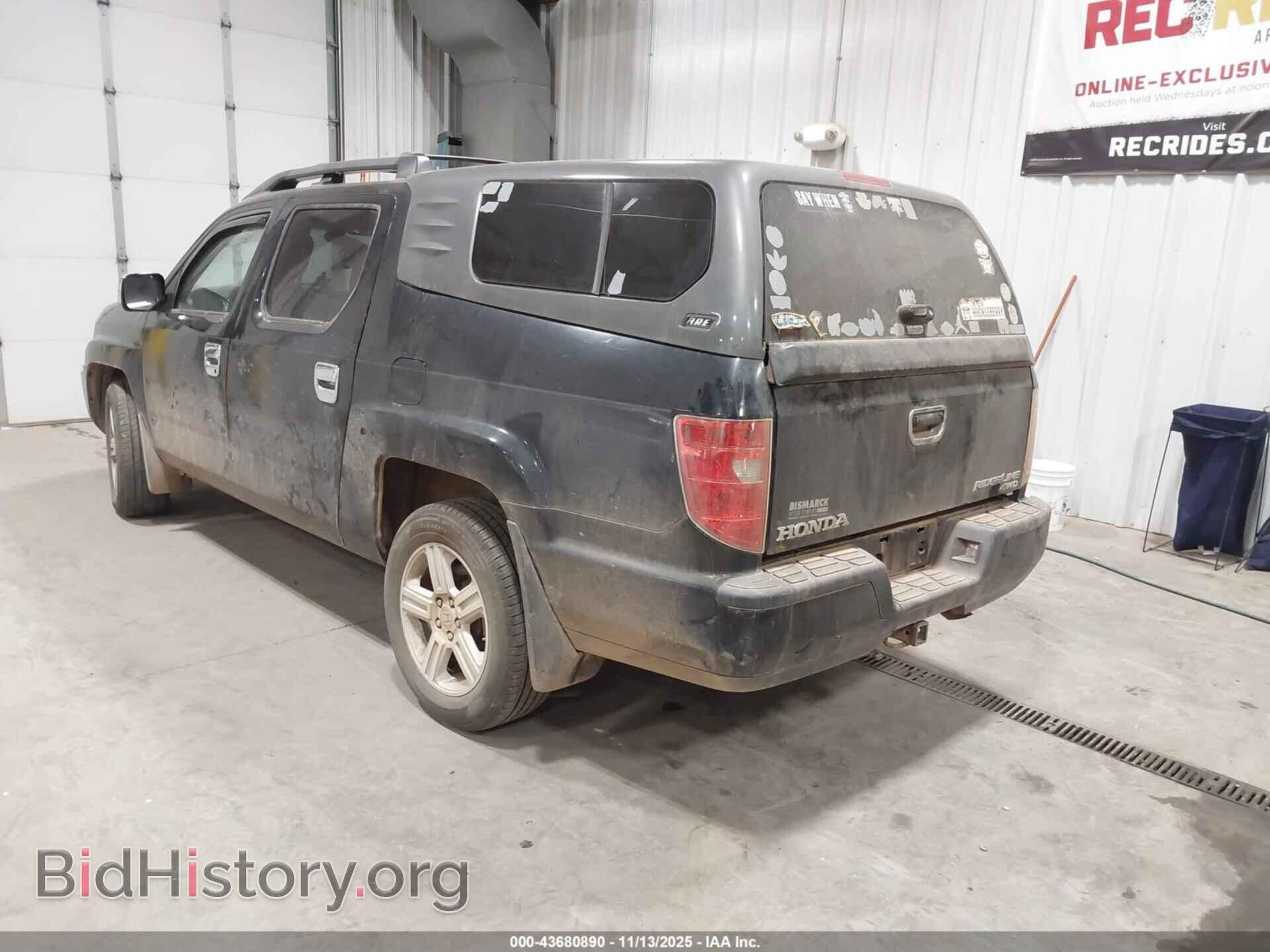 2011 HONDA RIDGELINE - VIN: 5FPYK1F56BB454402 - Photo 3