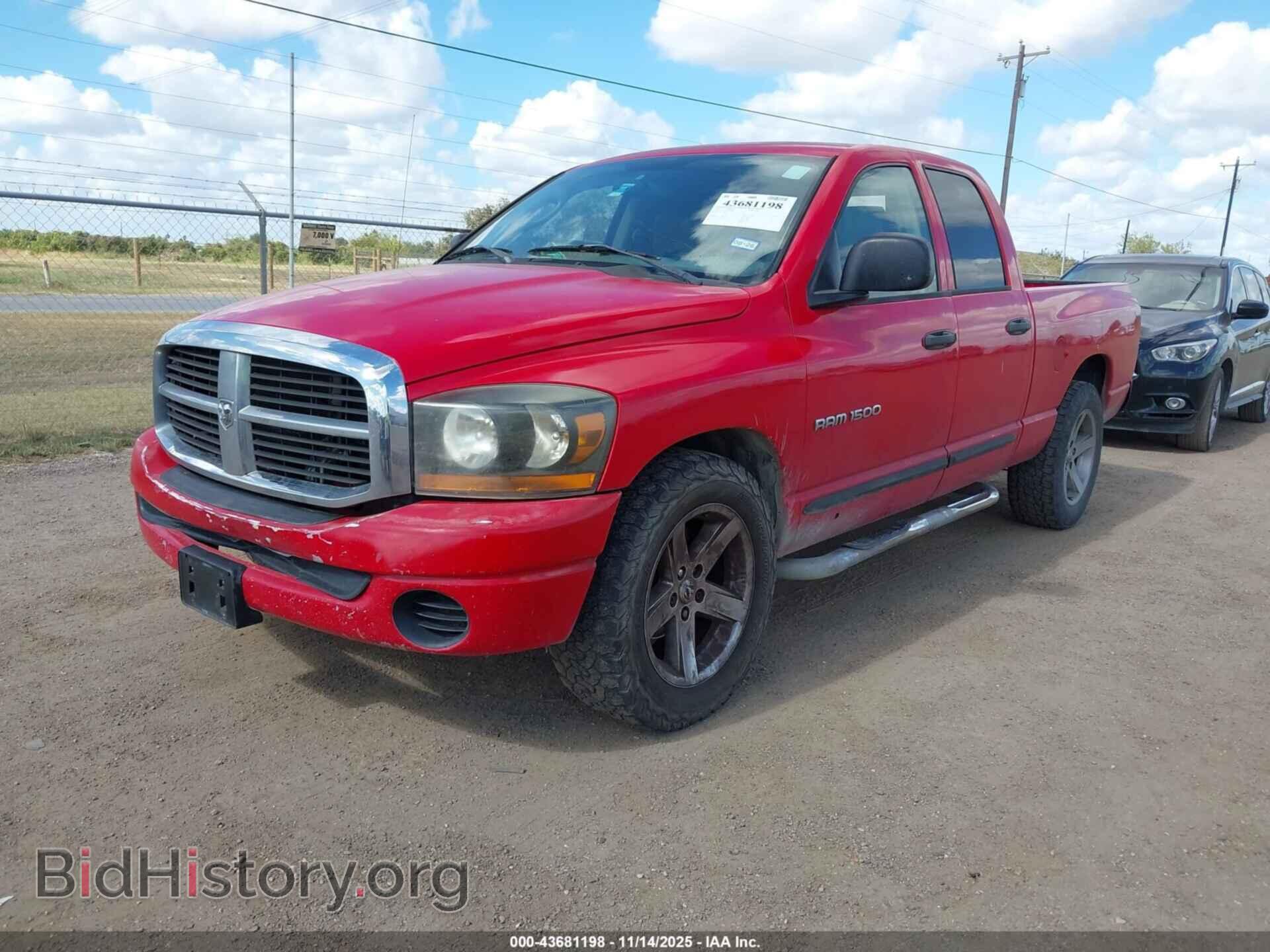 2006 DODGE RAM 1500 - VIN: 1D7HA18N96J242588 - Фото 2
