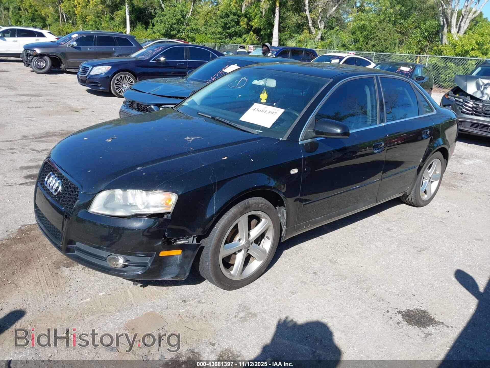 2007 AUDI A4 - VIN: WAUAH78E07A256761 - Photo 2