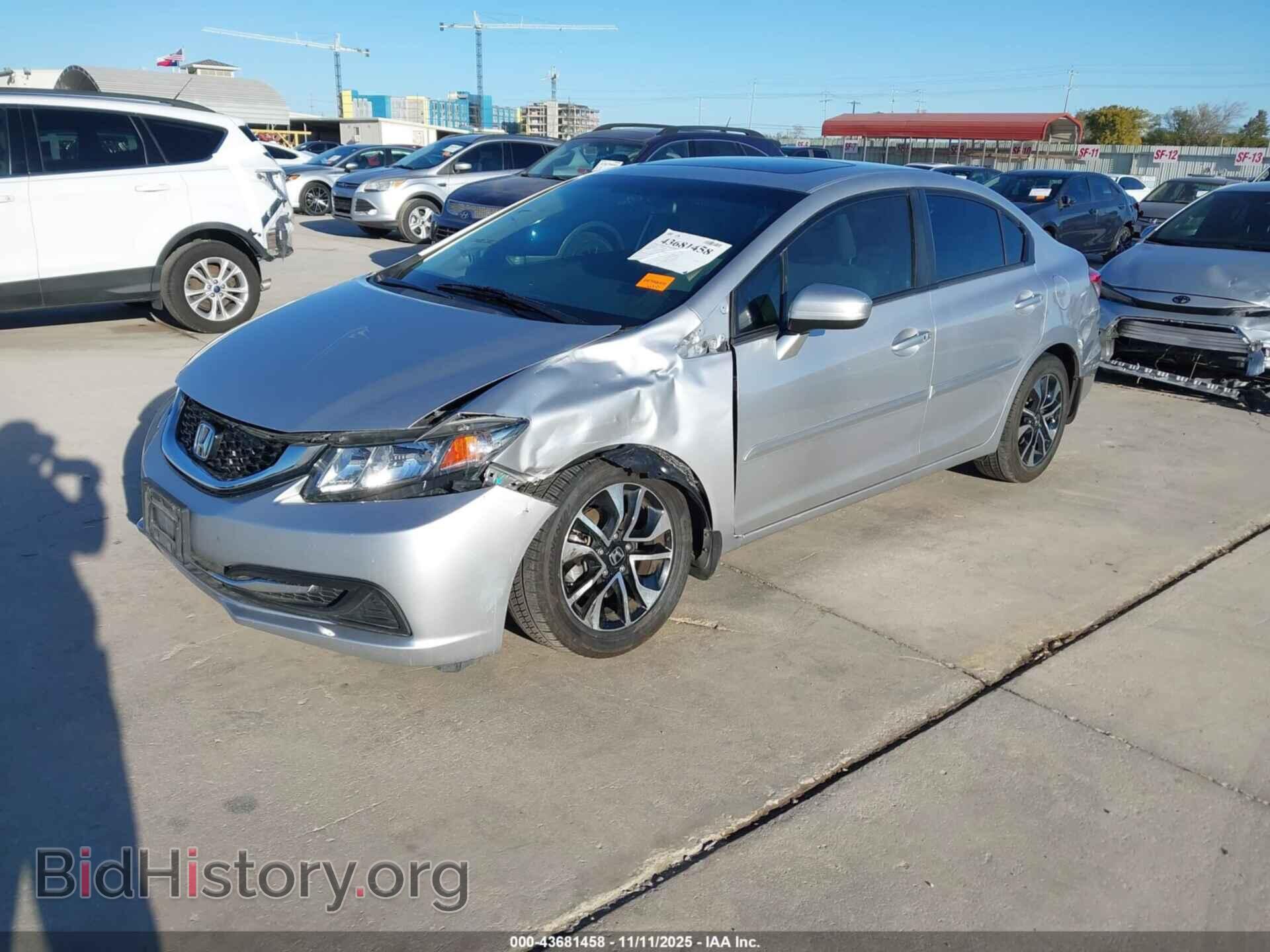 2014 HONDA CIVIC - VIN: 19XFB2F8XEE066616 - Фото 2