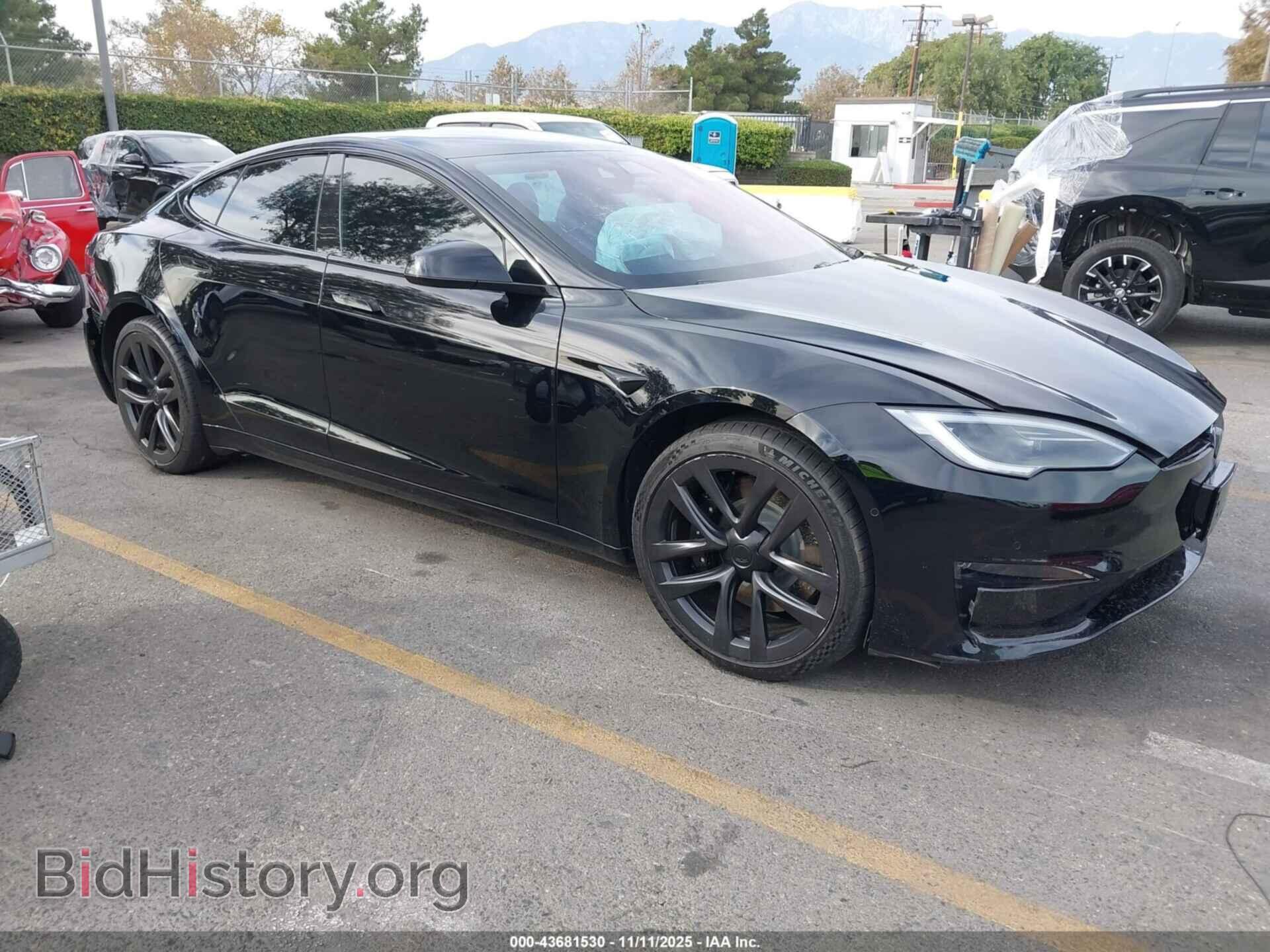Photo 5YJSA1E50NF482753 - TESLA MODEL S 2022