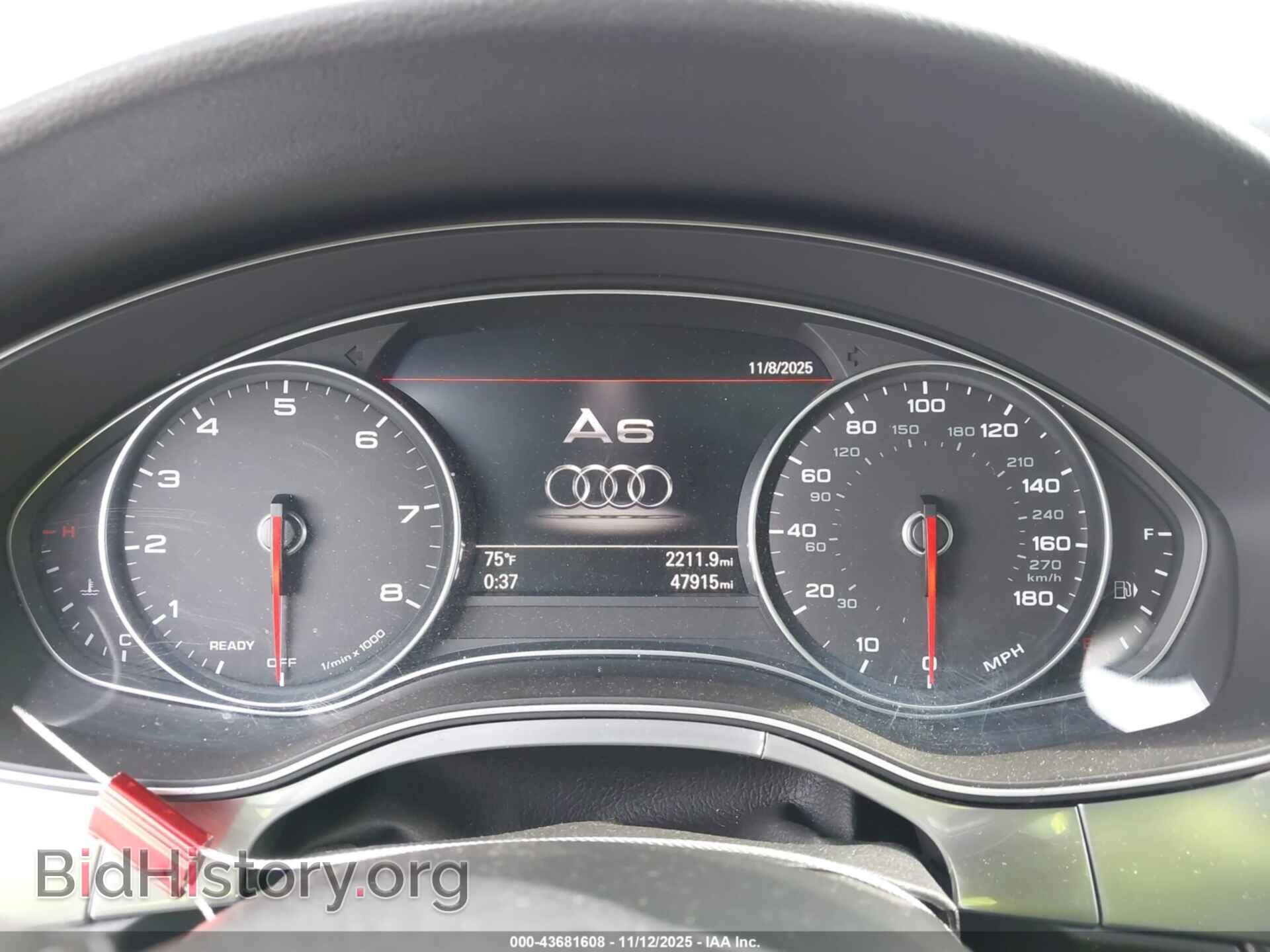 2016 AUDI A6 - VIN: WAUHGAFCXGN104723 - Фото 7