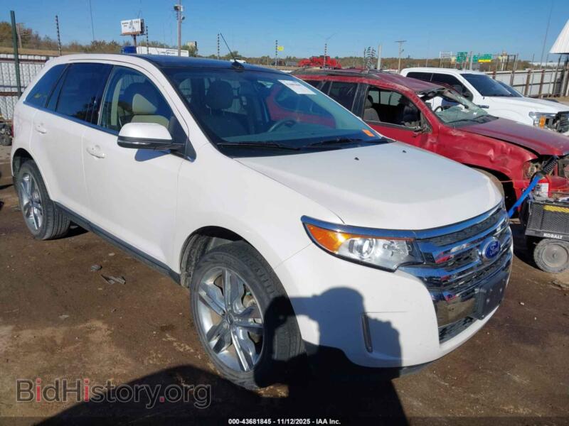 2013 Ford EDGE Limited (VIN 2FMDK4KC7DBC85841) — фото 1 из 12, IAAI, повреждение: задняя часть