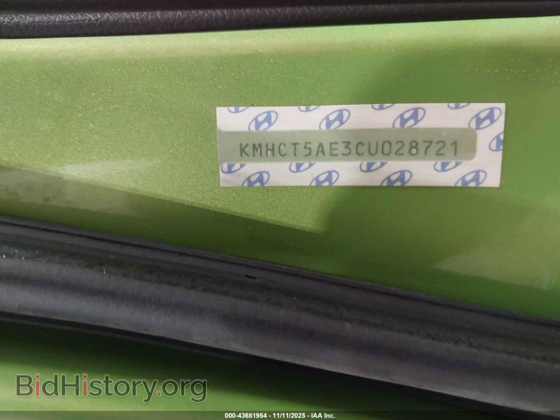 2012 HYUNDAI ACCENT - VIN: KMHCT5AE3CU028721 - Фото 9