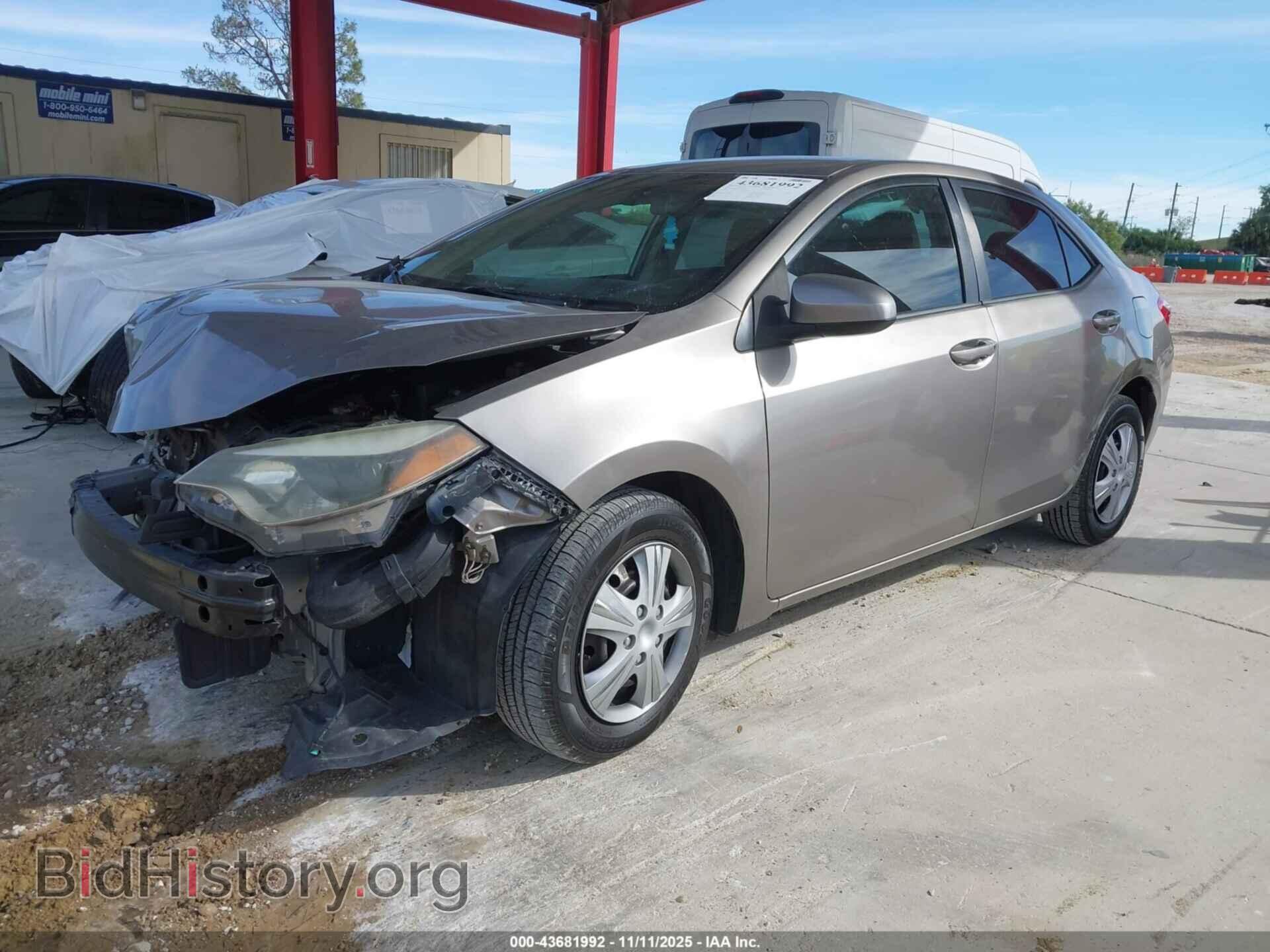 2015 TOYOTA COROLLA - VIN: 2T1BPRHE4FC366115 - Фото 2