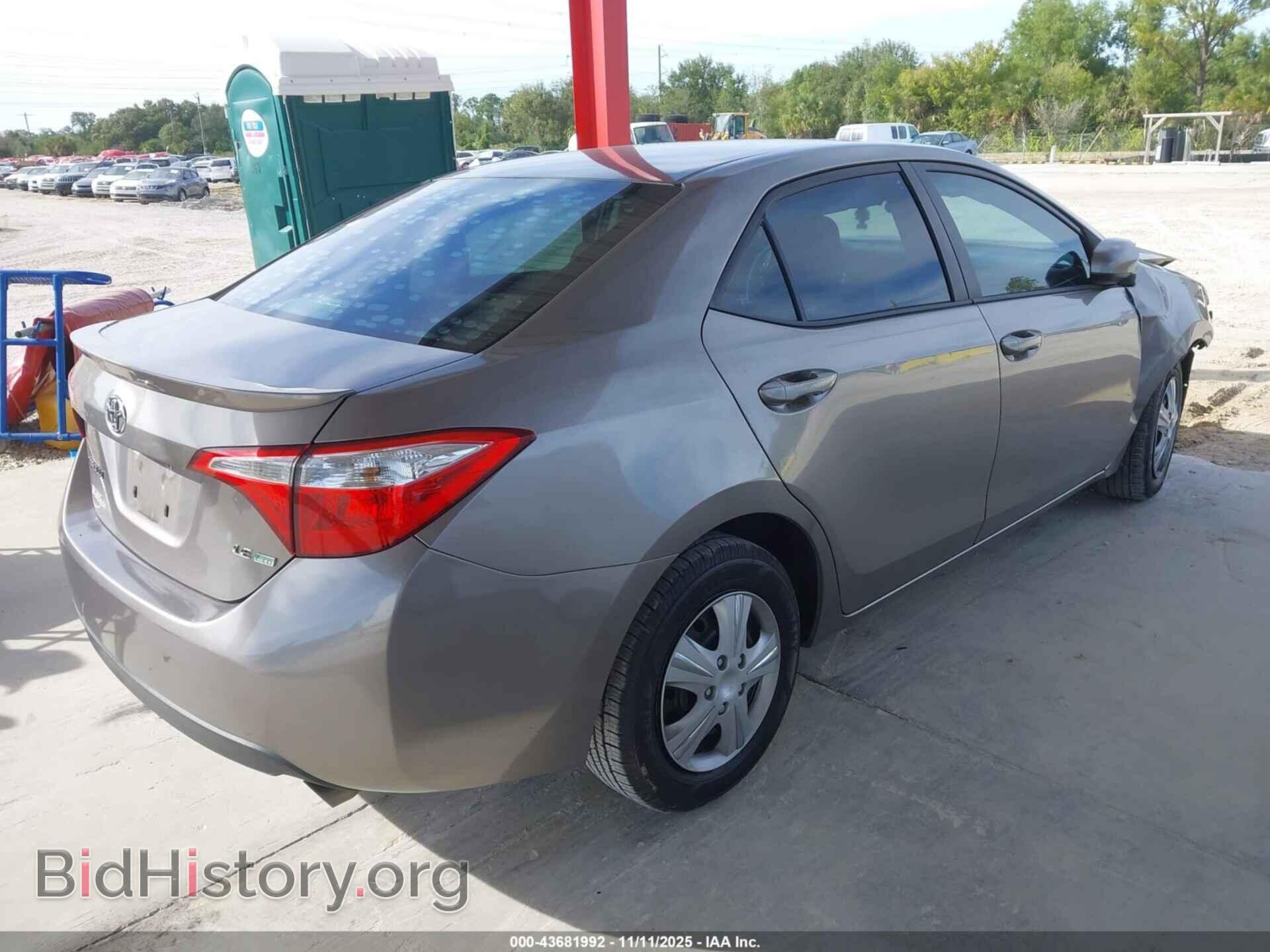 2015 TOYOTA COROLLA - VIN: 2T1BPRHE4FC366115 - Фото 4