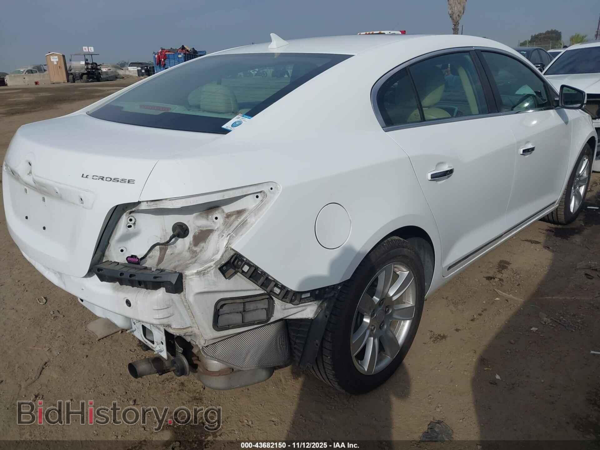 2012 BUICK LACROSSE - VIN: 1G4GD5E37CF168640 - Фото 4
