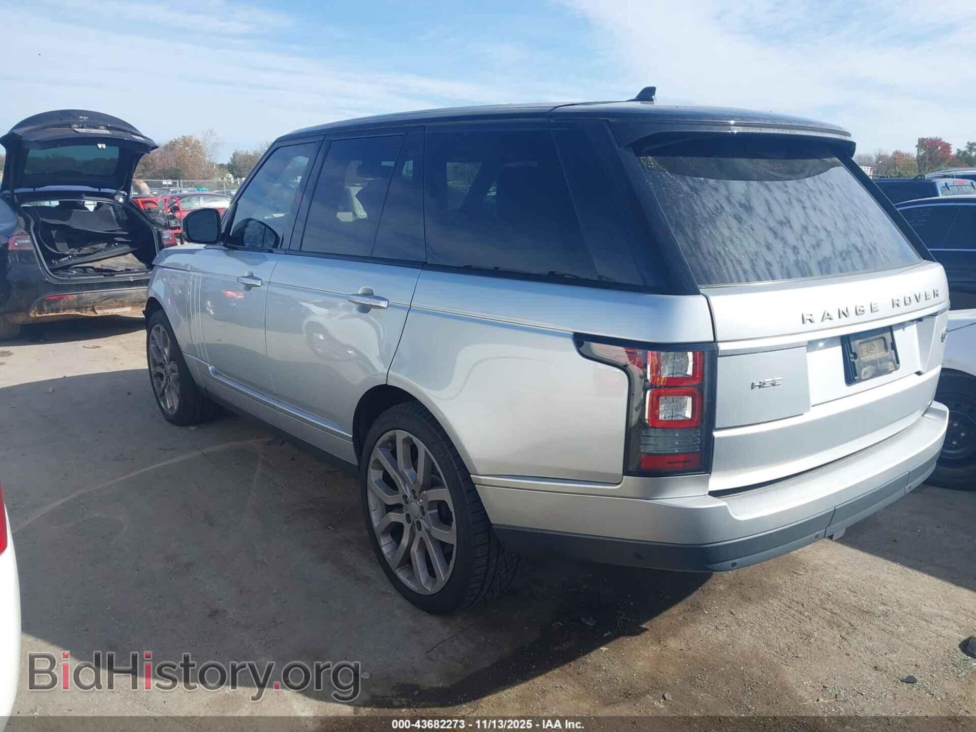 2016 LAND ROVER RANGE ROVER - VIN: SALGS2PF4GA317209 - Фото 3