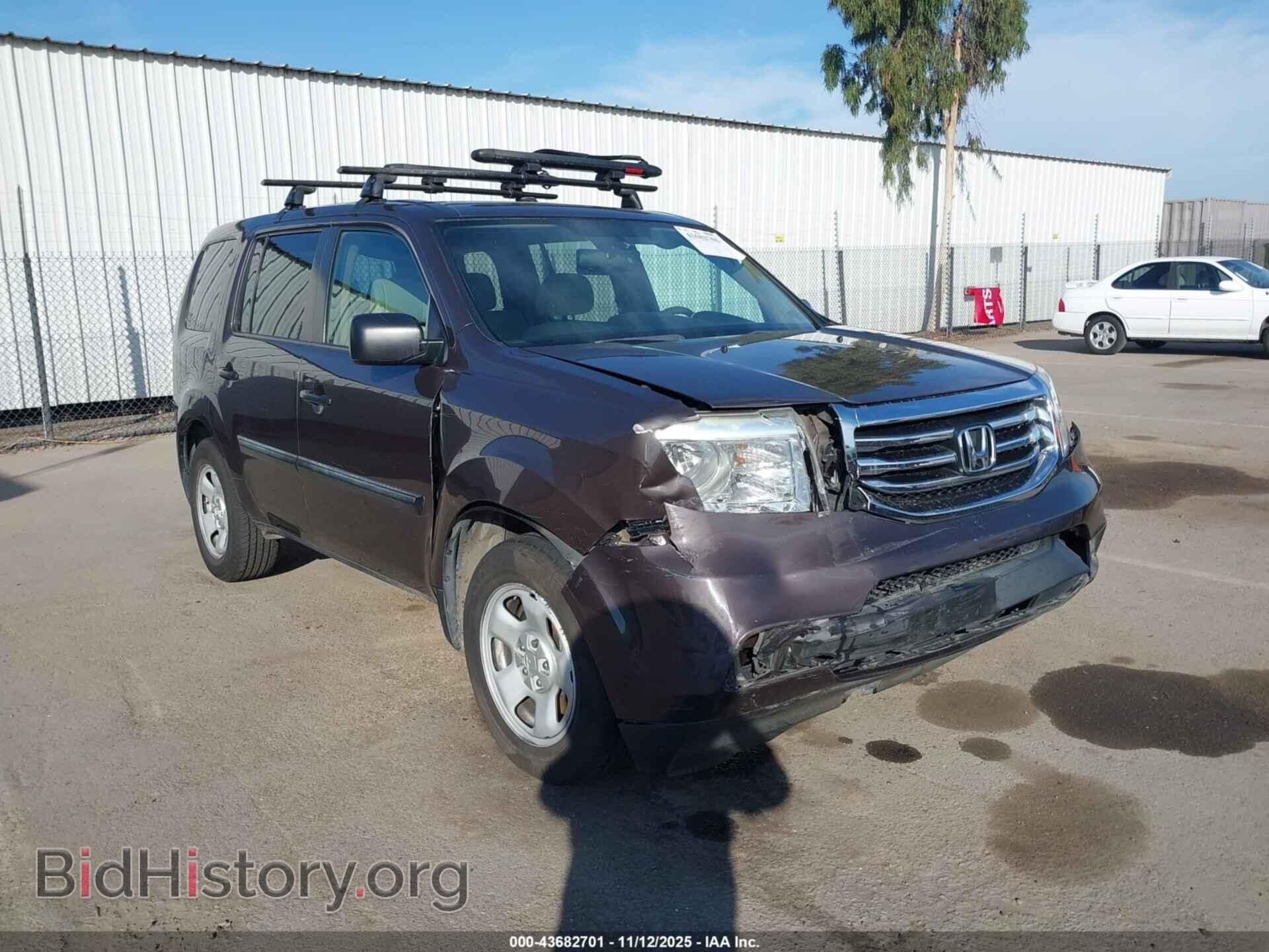 Photo 5FNYF3H2XEB012108 - HONDA PILOT 2014