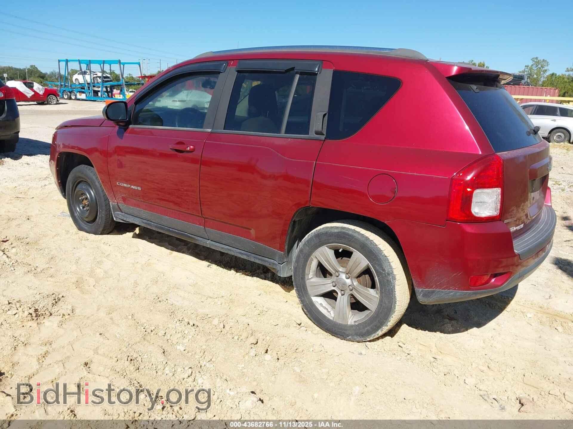 2012 JEEP COMPASS - VIN: 1C4NJCBB5CD627499 - Фото 3