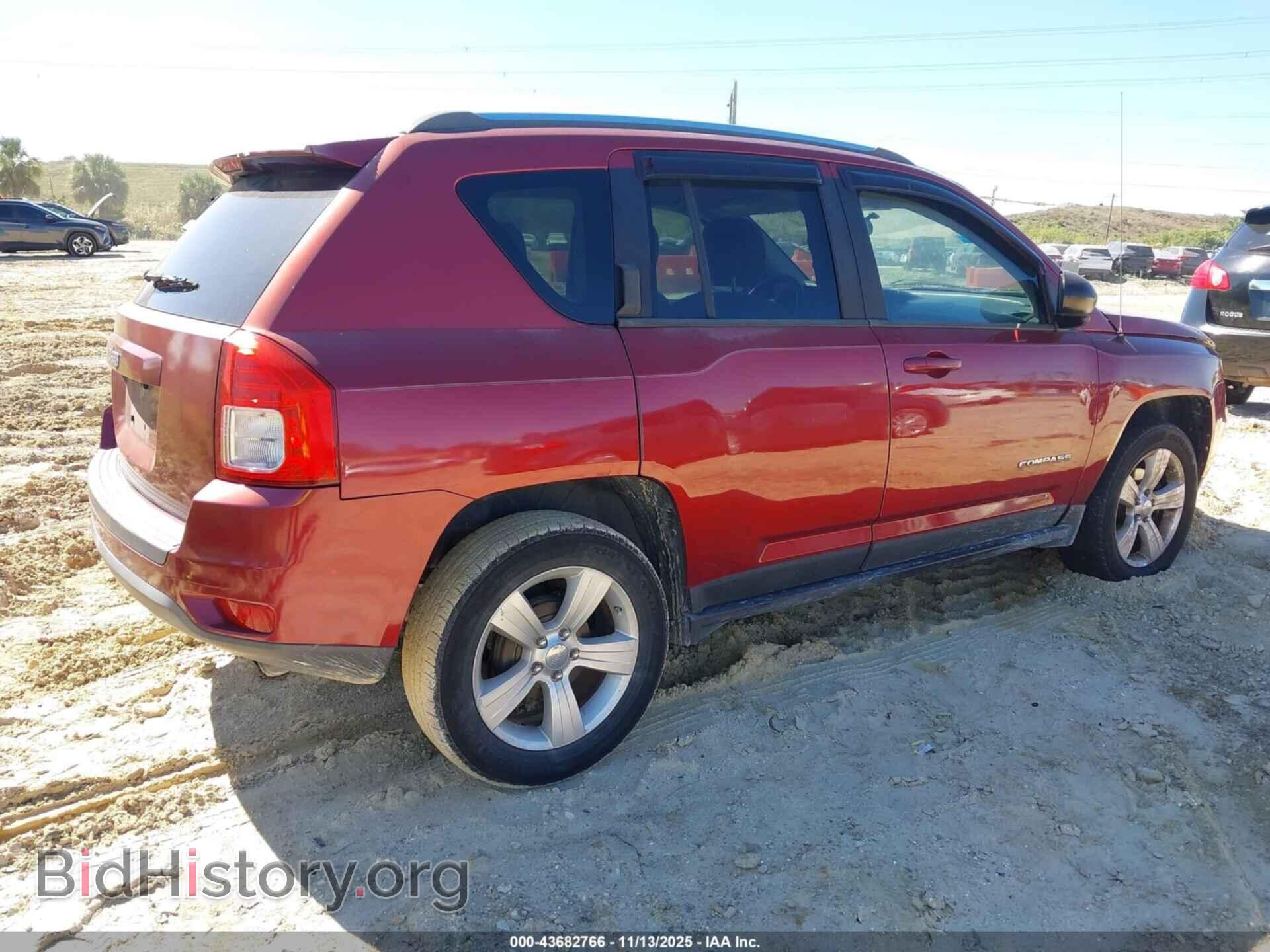 2012 JEEP COMPASS - VIN: 1C4NJCBB5CD627499 - Фото 4