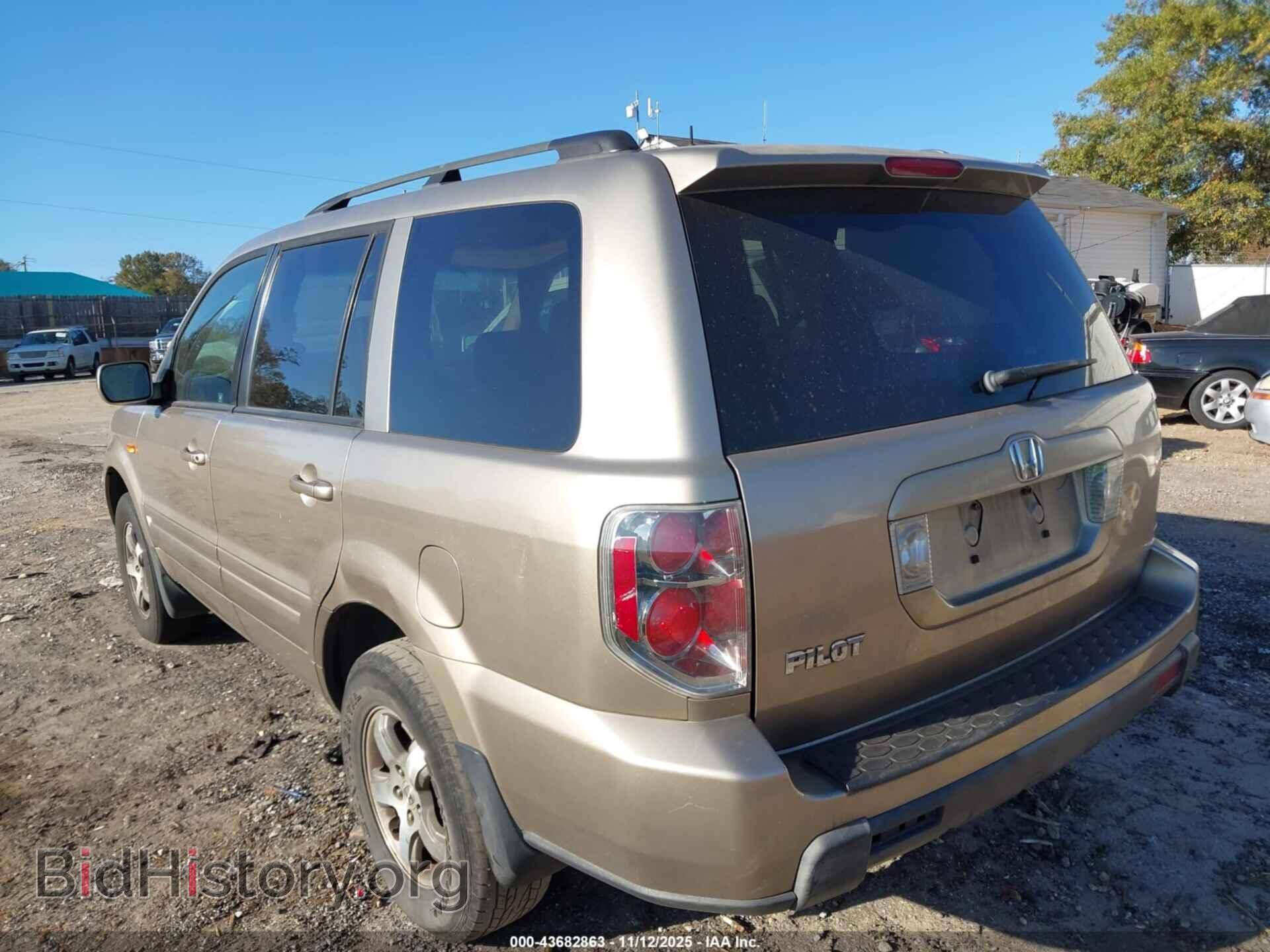 2006 HONDA PILOT - VIN: 5FNYF285X6B044031 - Фото 3