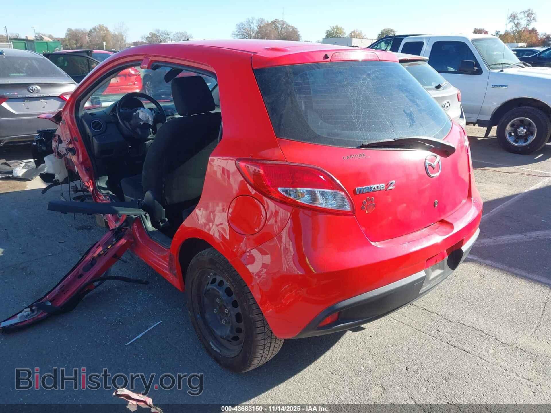 2013 MAZDA MAZDA2 - VIN: JM1DE1KY1D0153830 - Фото 3