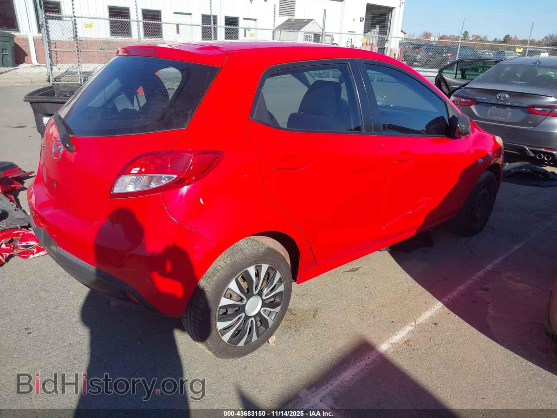 2013 MAZDA MAZDA2 - VIN: JM1DE1KY1D0153830 - Фото 4