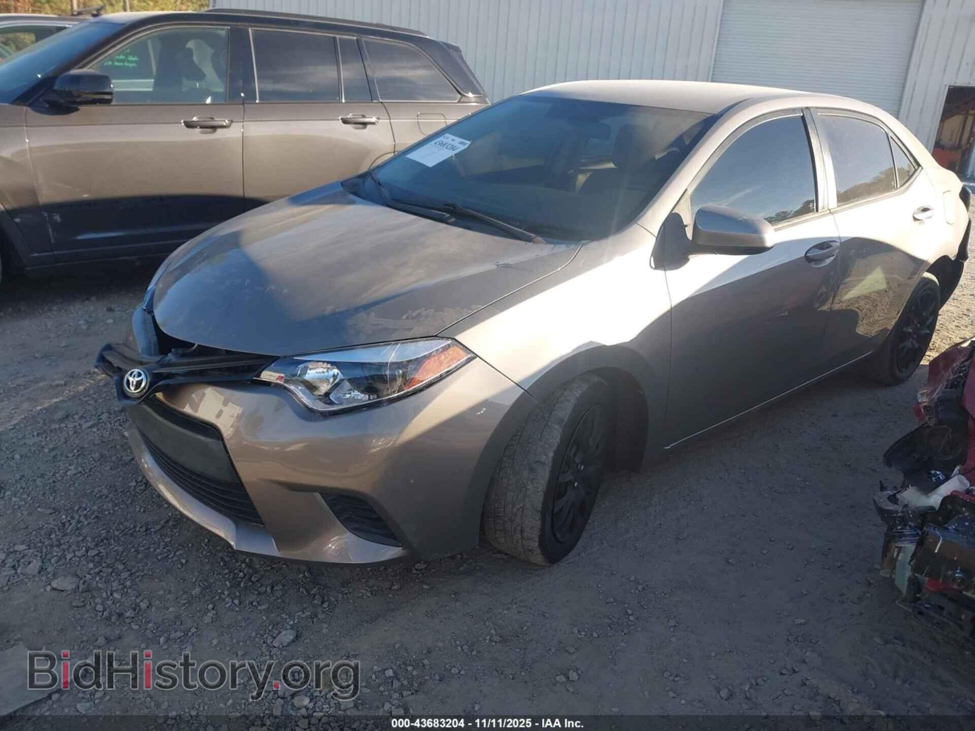 2014 TOYOTA COROLLA - VIN: 2T1BURHE8EC131661 - Фото 2