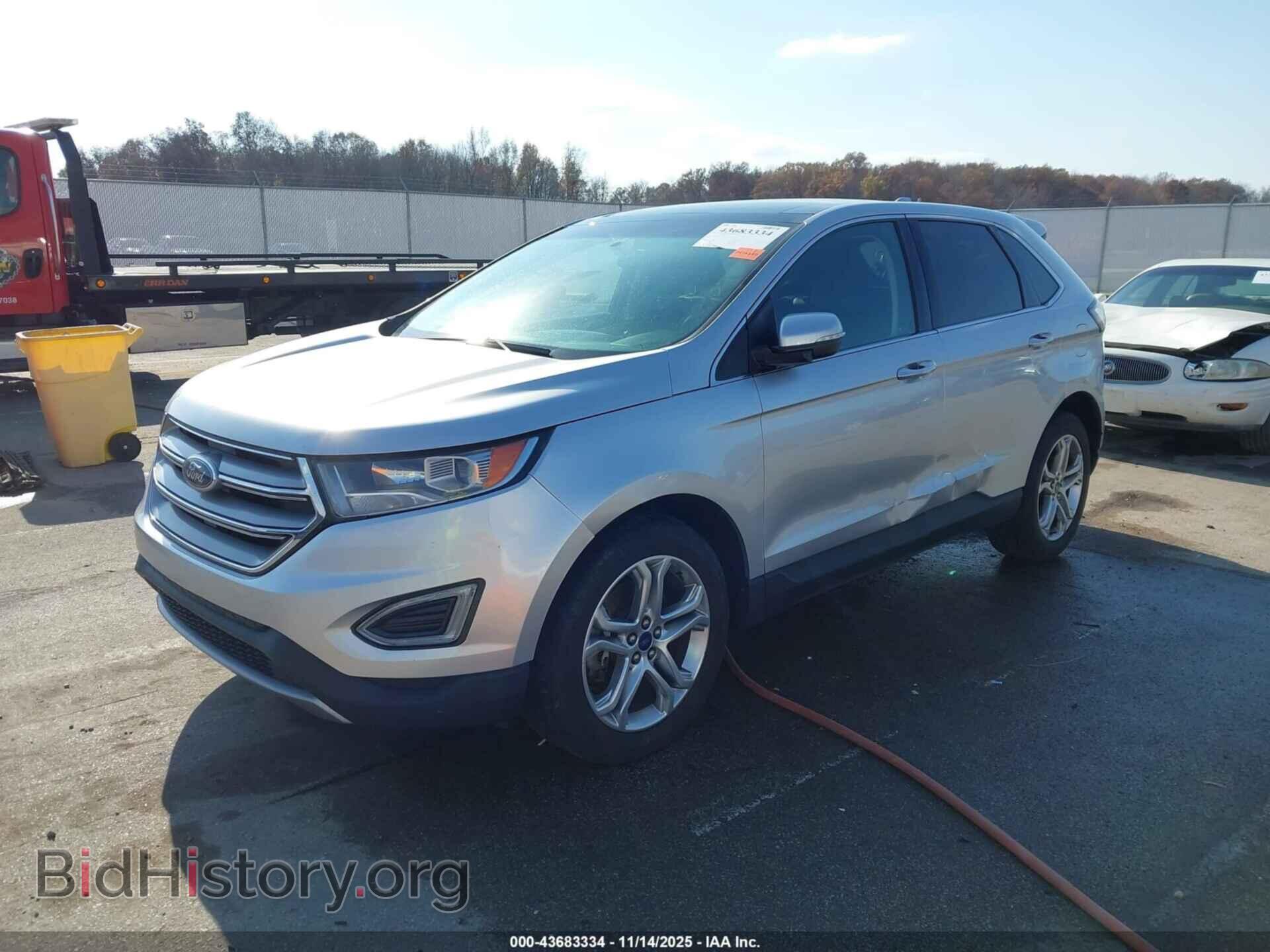 2018 FORD EDGE - VIN: 2FMPK4K99JBB42449 - Фото 2