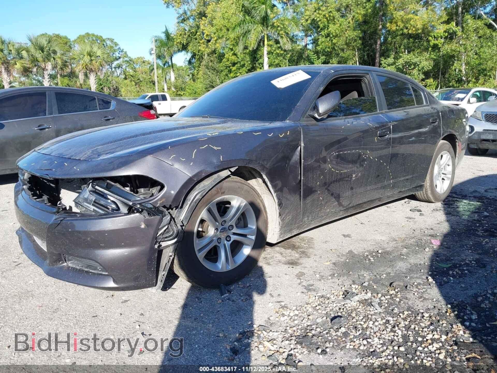 2019 DODGE CHARGER - VIN: 2C3CDXBG2KH699218 - Фото 2