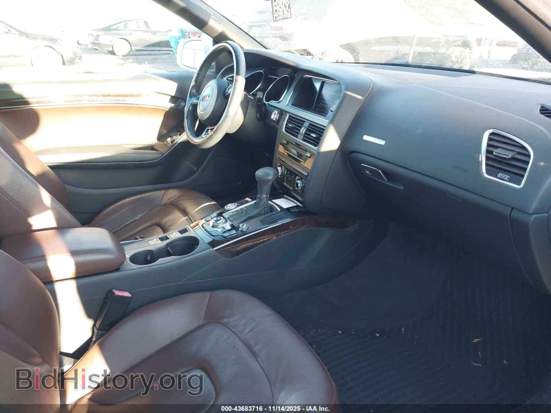 2013 AUDI A5 - VIN: WAULFAFH0DN008054 - Фото 5