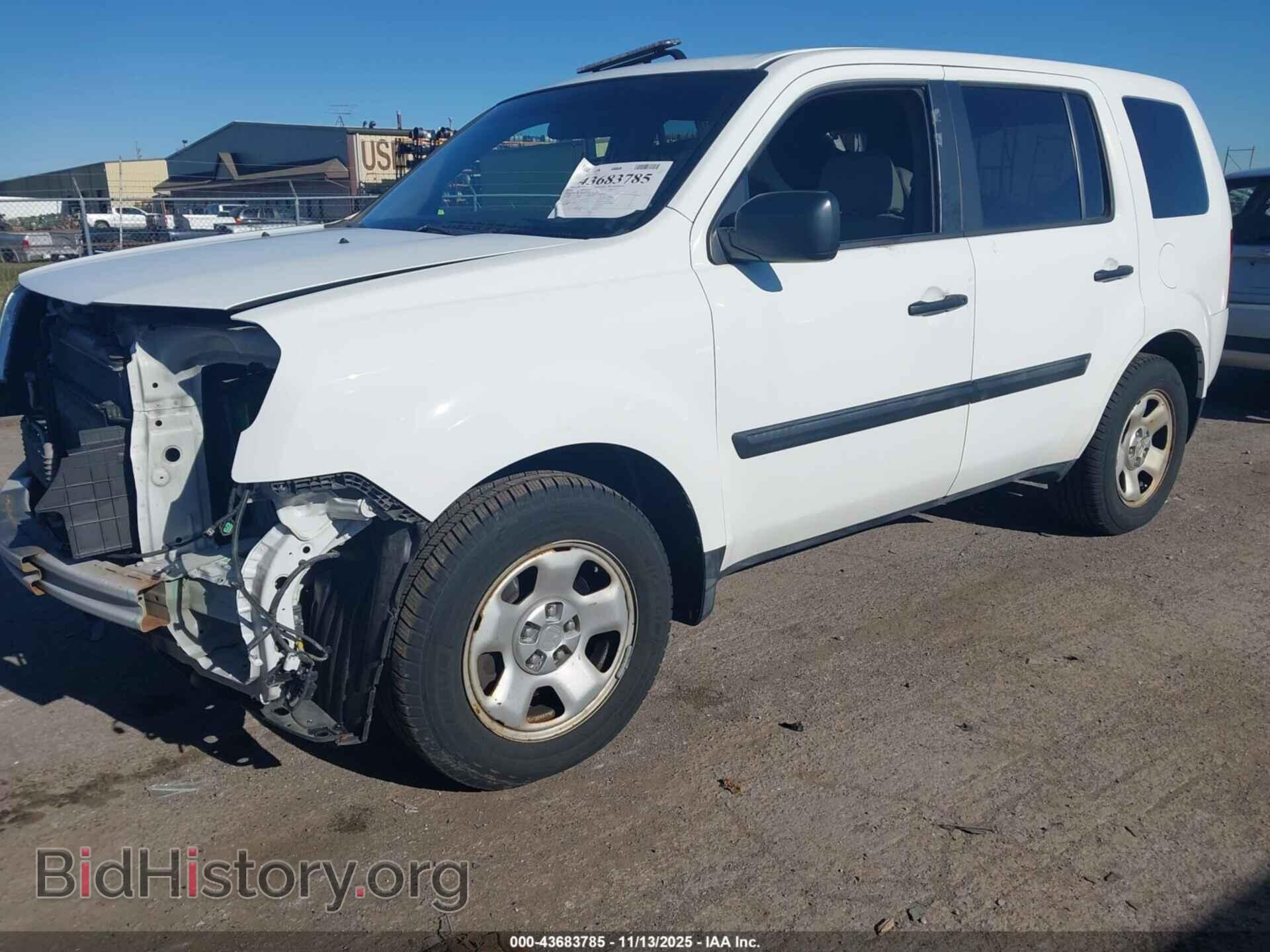 2012 HONDA PILOT - VIN: 5FNYF4H29CB037729 - Фото 2