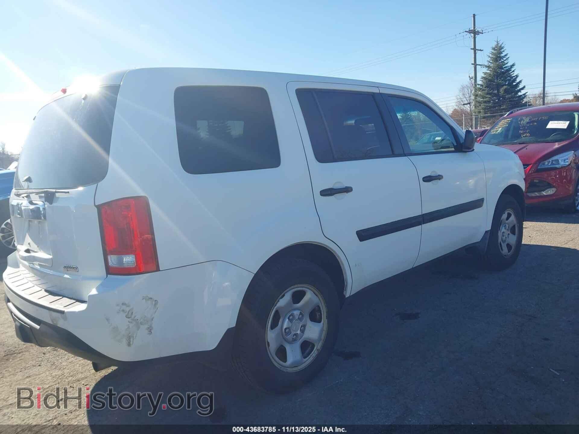2012 HONDA PILOT - VIN: 5FNYF4H29CB037729 - Фото 4