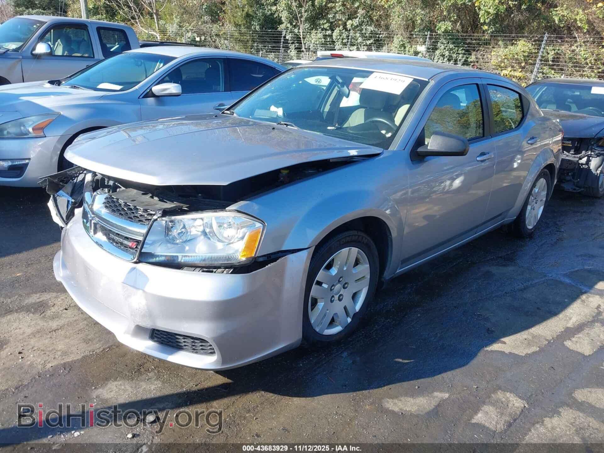 2013 DODGE AVENGER - VIN: 1C3CDZAG2DN710063 - Фото 2