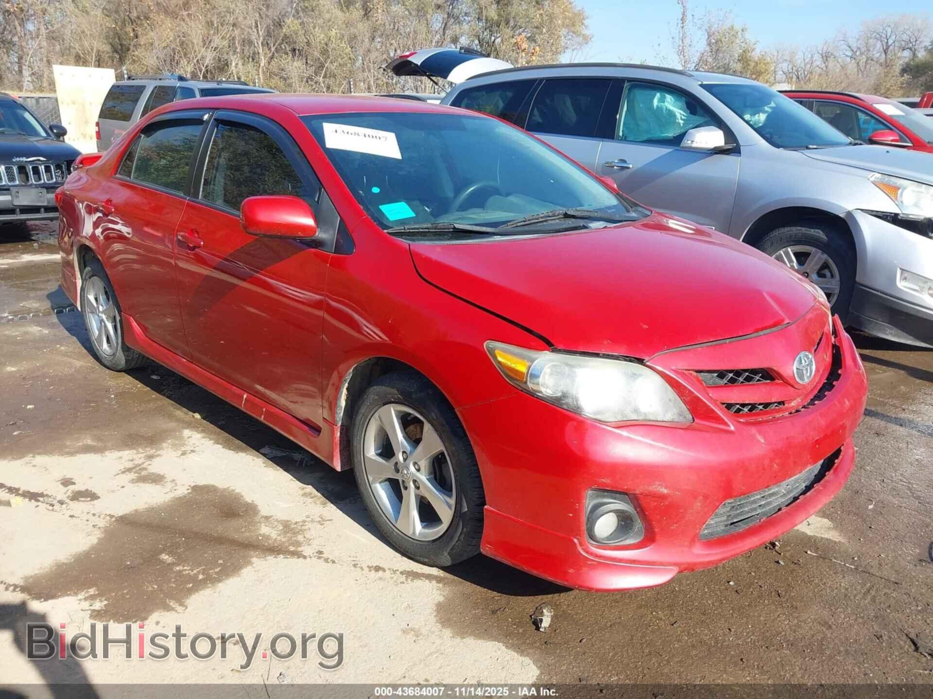 Photo 2T1BU4EE5BC596434 - TOYOTA COROLLA 2011