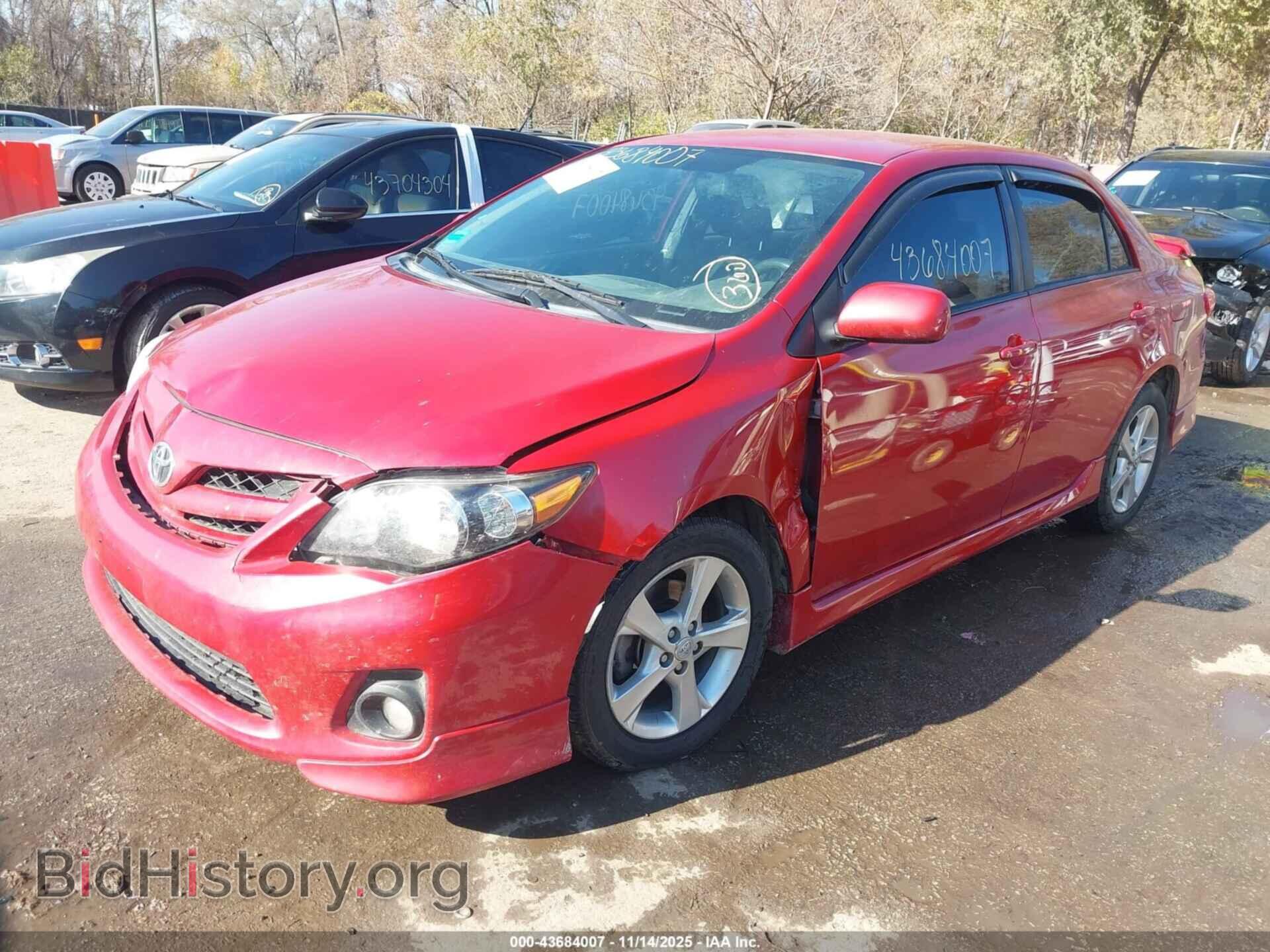 2011 TOYOTA COROLLA - VIN: 2T1BU4EE5BC596434 - Фото 2
