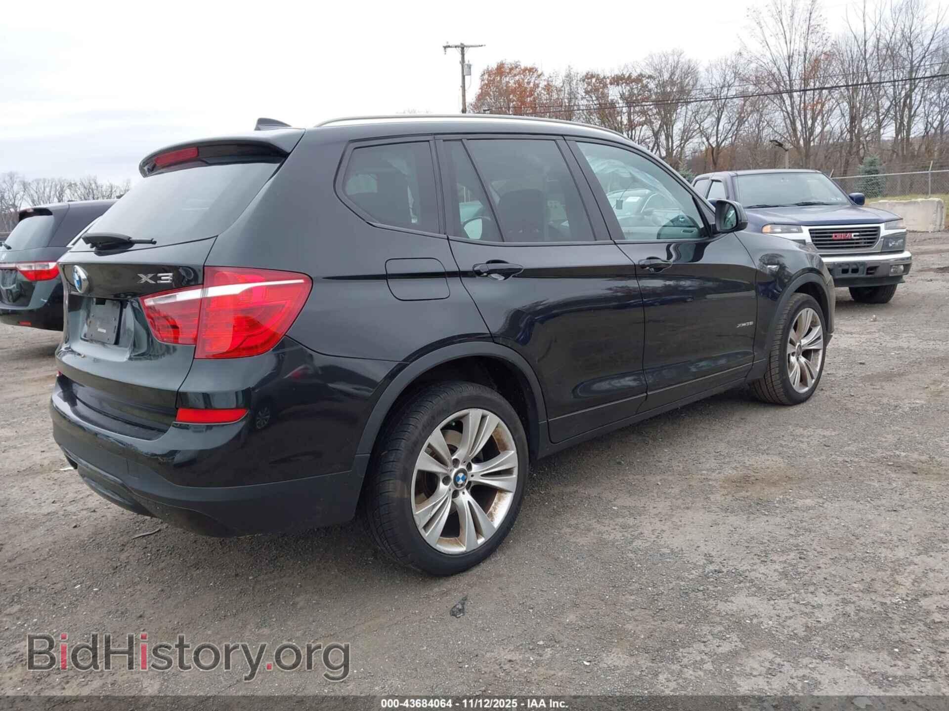2015 BMW X3 - VIN: 5UXWX7C50F0K34359 - Фото 4