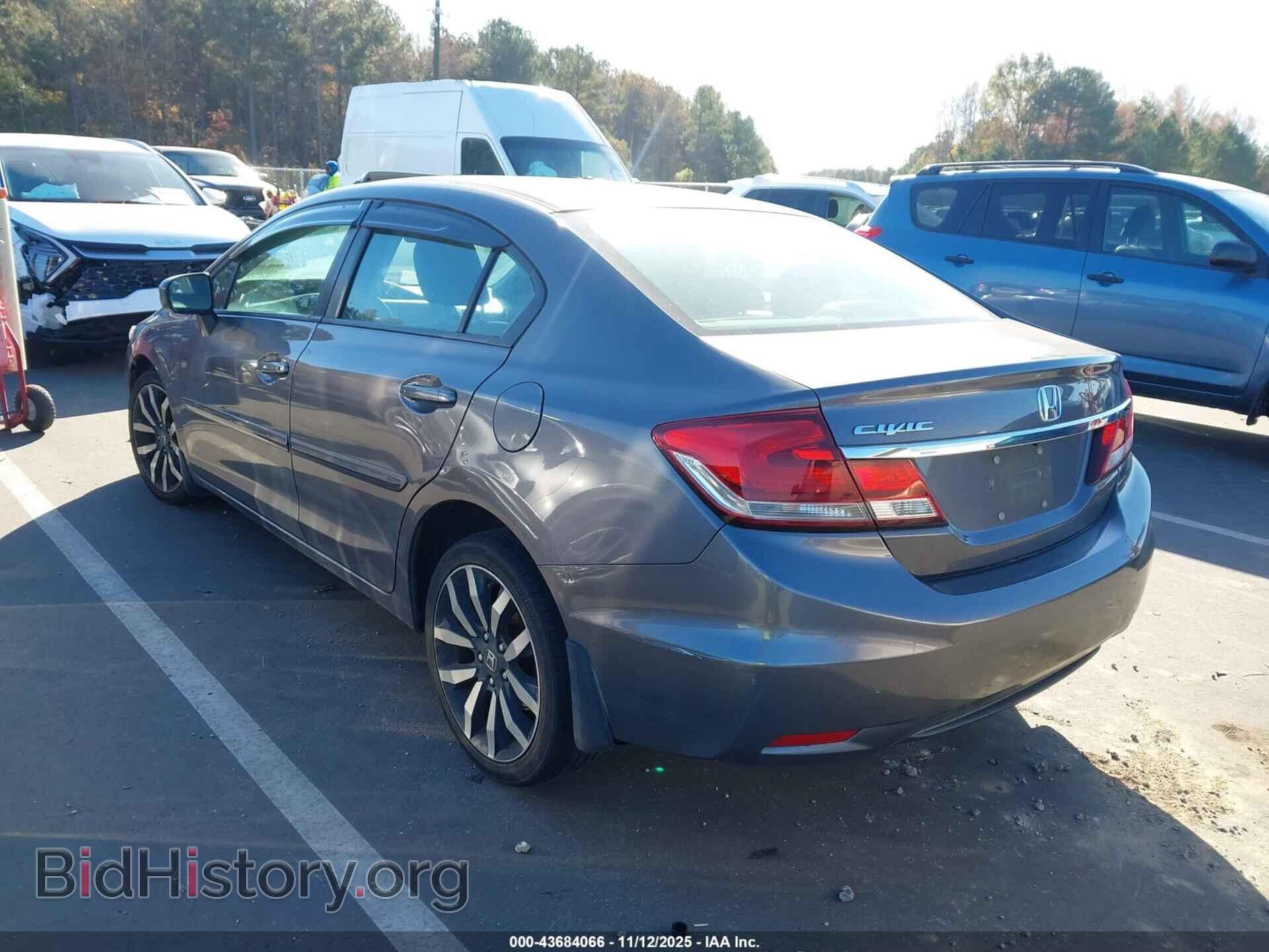 2015 HONDA CIVIC - VIN: 2HGFB2F98FH537775 - Фото 3