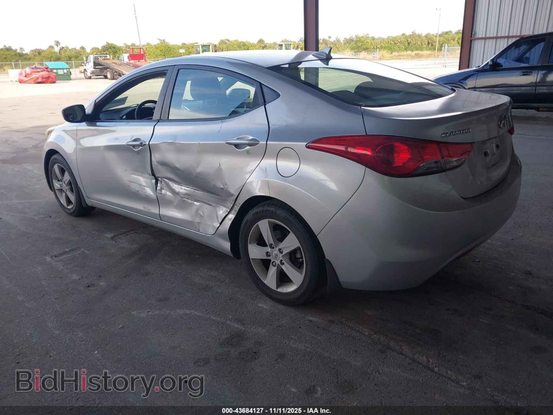 2012 HYUNDAI ELANTRA - VIN: 5NPDH4AEXCH077753 - Фото 3