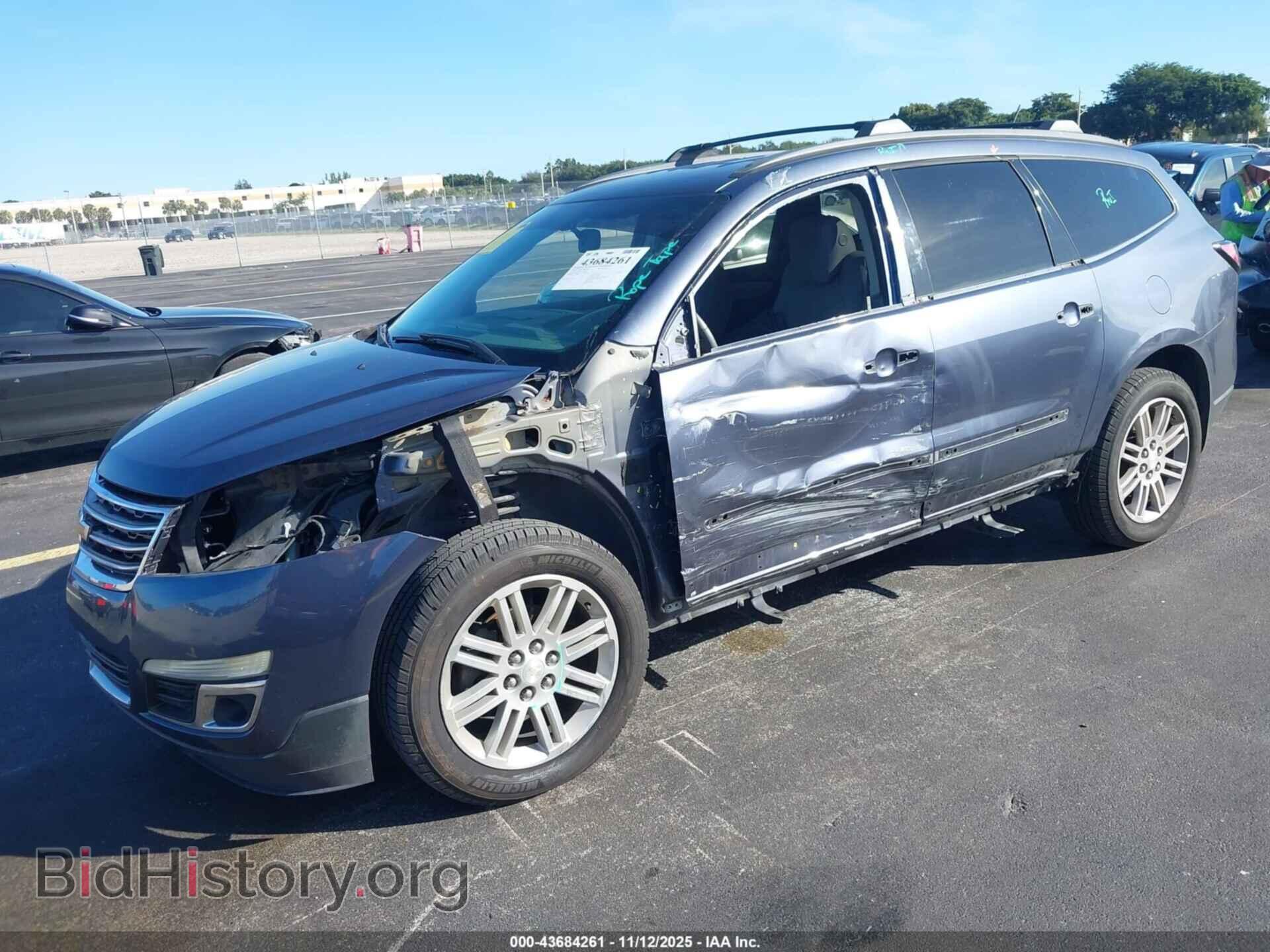 2014 CHEVROLET TRAVERSE - VIN: 1GNKRGKD8EJ309828 - Фото 2
