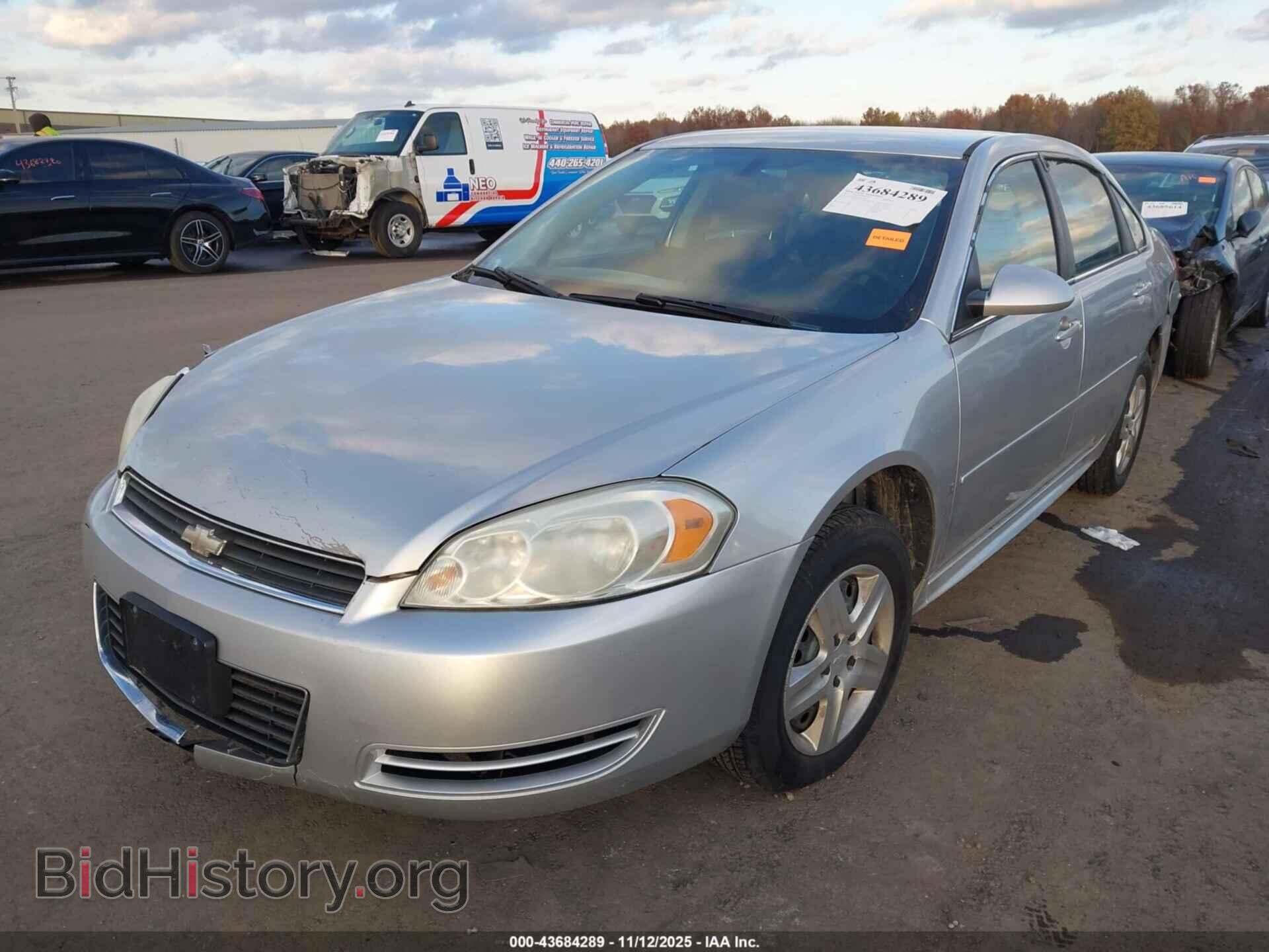 2010 CHEVROLET IMPALA - VIN: 2G1WA5EK3A1111901 - Фото 2