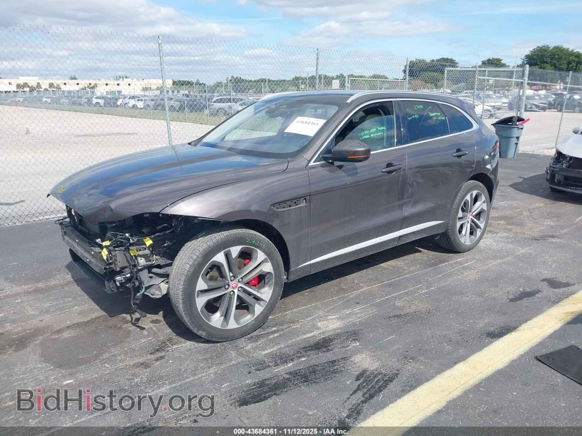 2021 JAGUAR F-PACE - VIN: SADCJ2EX1MA684539 - Фото 2