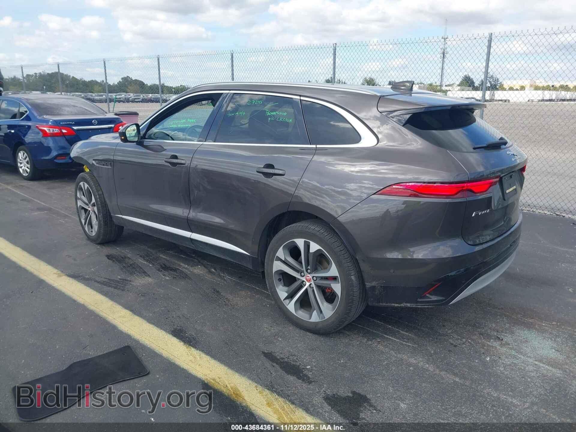 2021 JAGUAR F-PACE - VIN: SADCJ2EX1MA684539 - Фото 3