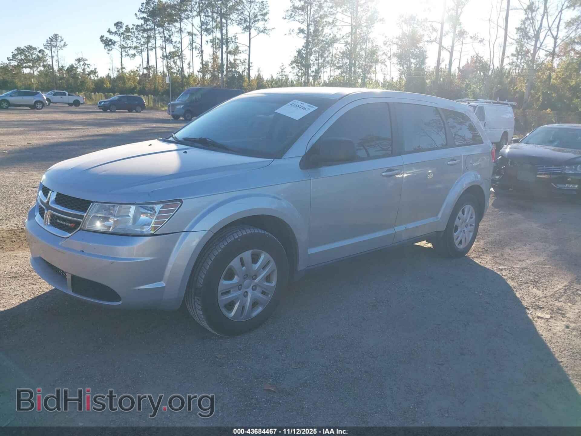 2013 DODGE JOURNEY - VIN: 3C4PDCAB3DT728585 - Фото 2